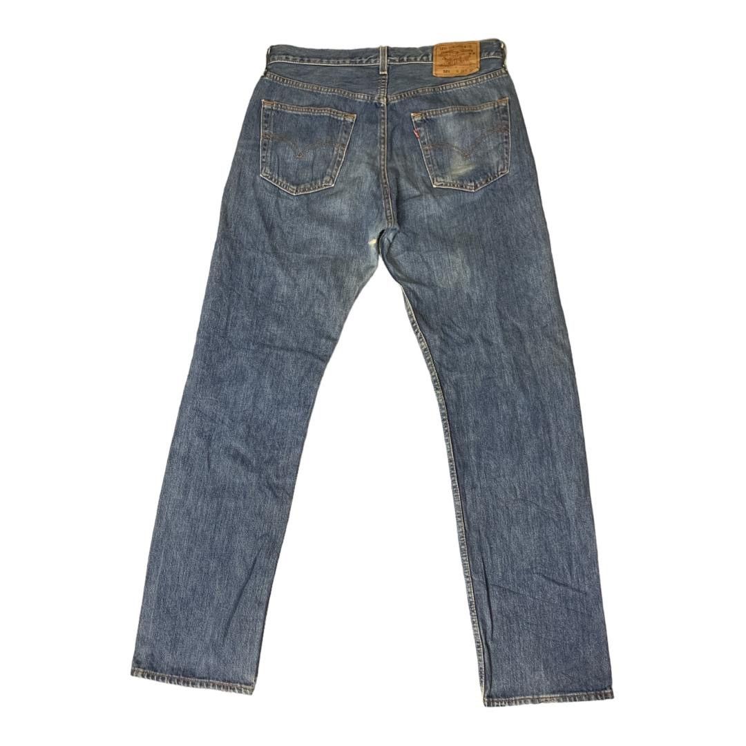 Levi's Vintage Clothing Vintage Levi’s 501 Distressed Denim Size US 33 - 3 Thumbnail
