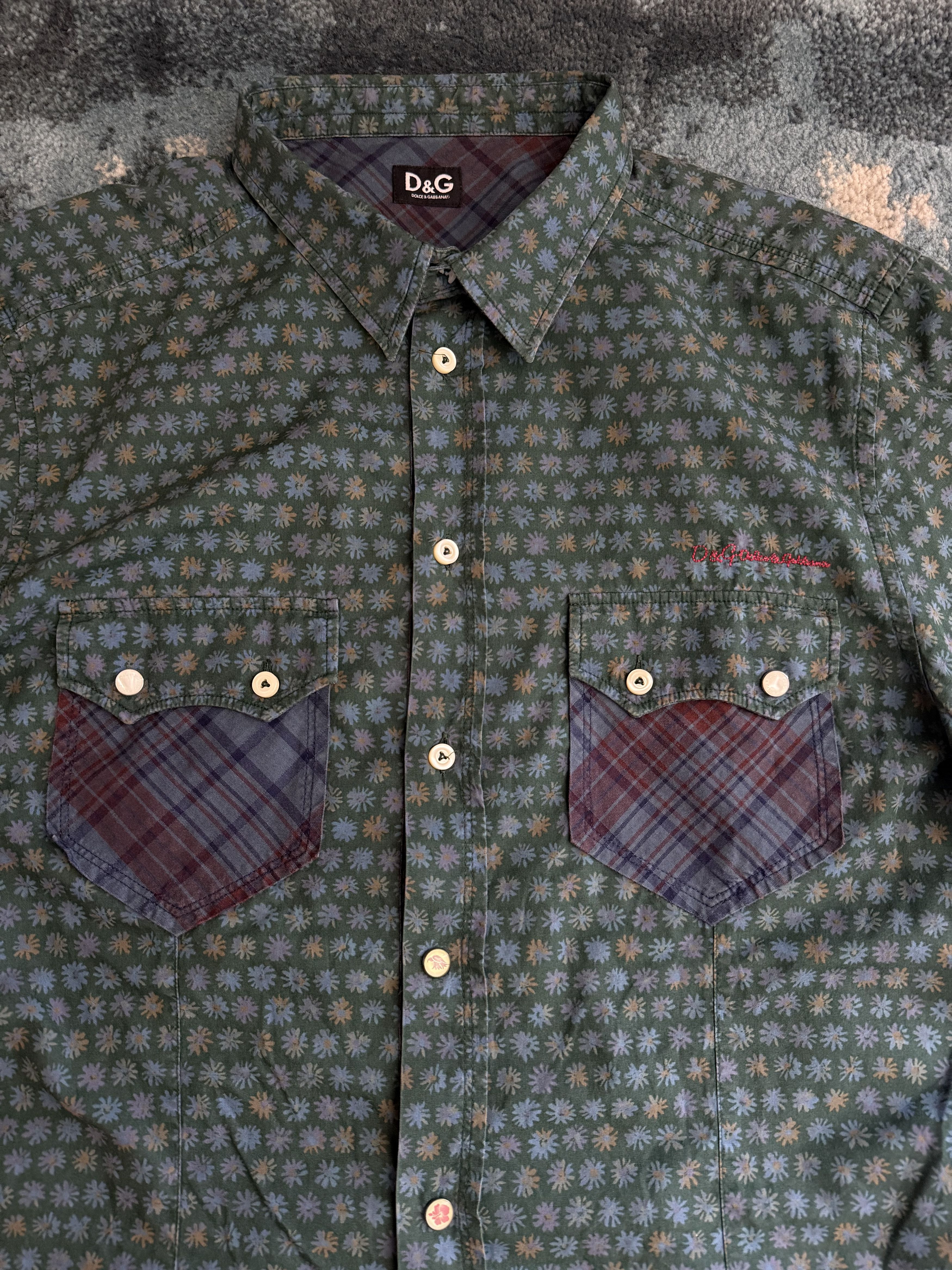 Dolce & Gabbana Dolce Gabbana Vintage Bowling Hawaii Shirt Size US M / EU 48-50 / 2 - 4 Thumbnail