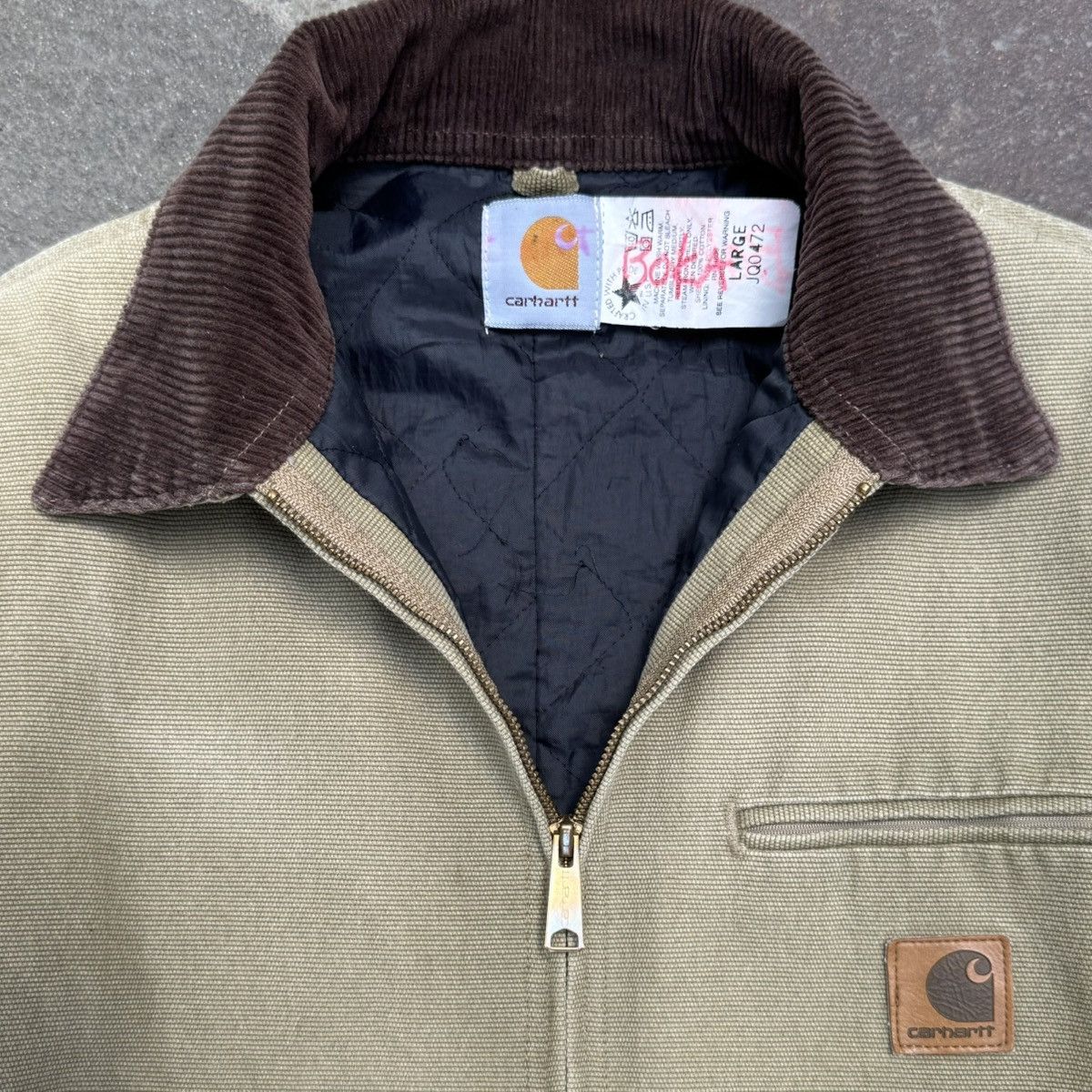 Carhartt 📦 SOLD 📦 Super rare Carhartt Detroit Jacket JQ0472 TAN Size US L / EU 52-54 / 3 - 8 Thumbnail