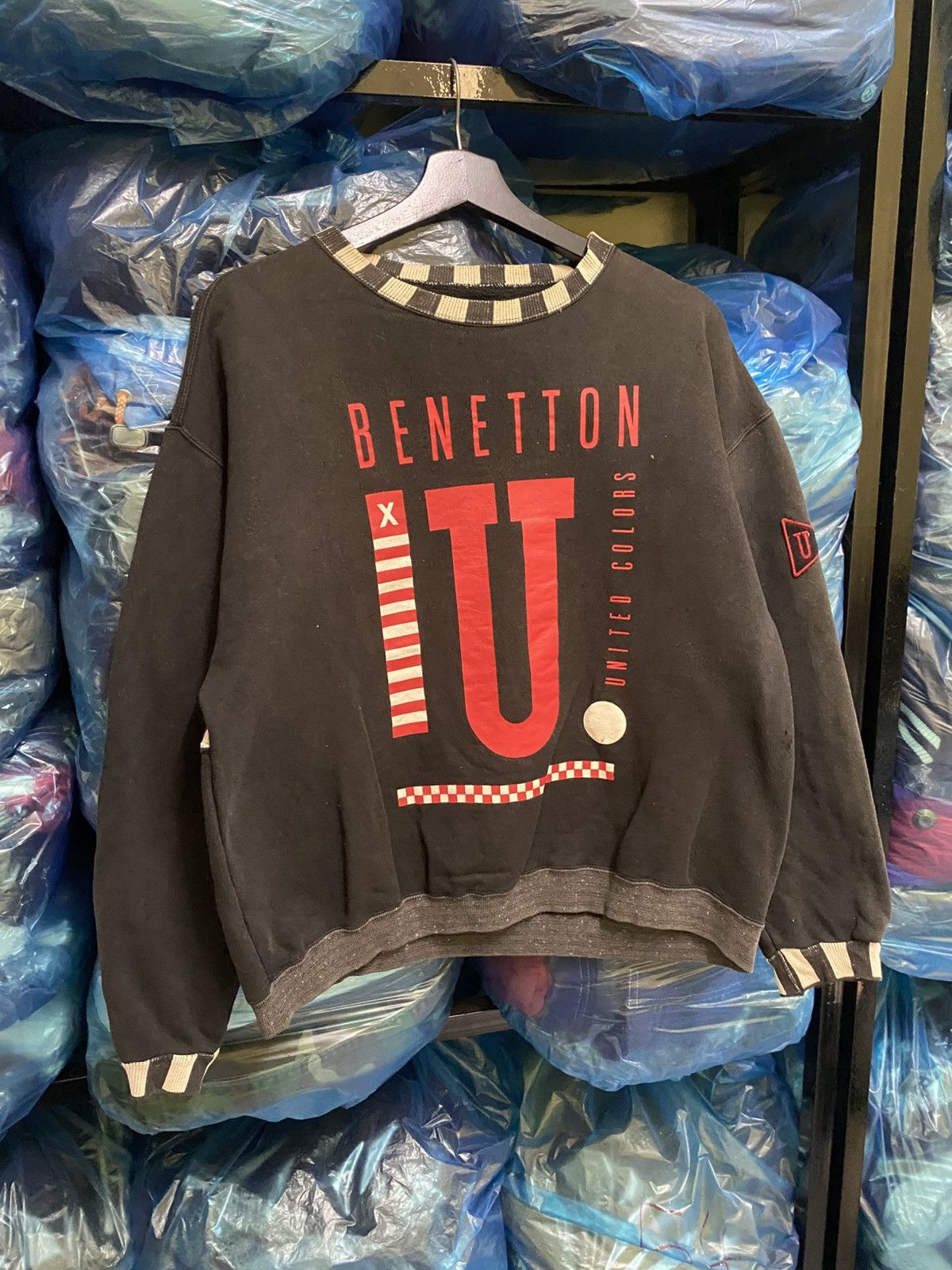 Benetton VINTAGE BENETTON SWEATSHIRT Size US S / EU 44-46 / 1 - 3 Thumbnail