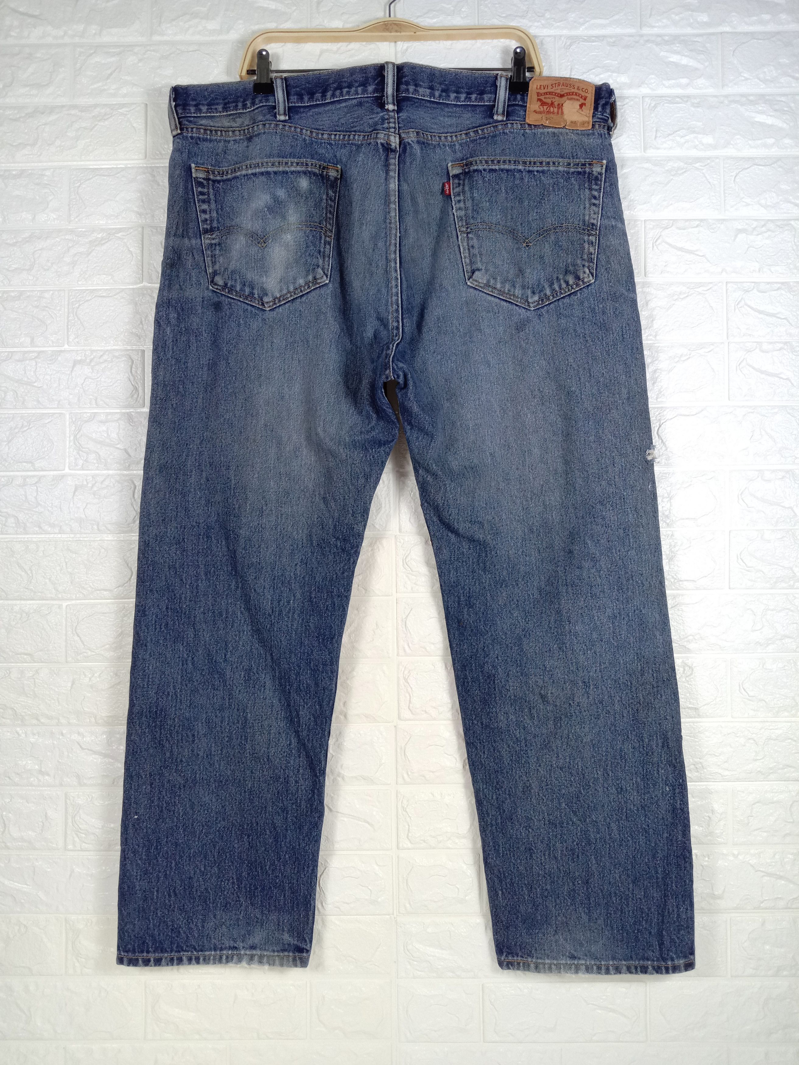 Levi's Vintage Levi's 505 Earth Tone Jeans Straight Fit Denim Size US 42 / EU 58 - 5 Thumbnail