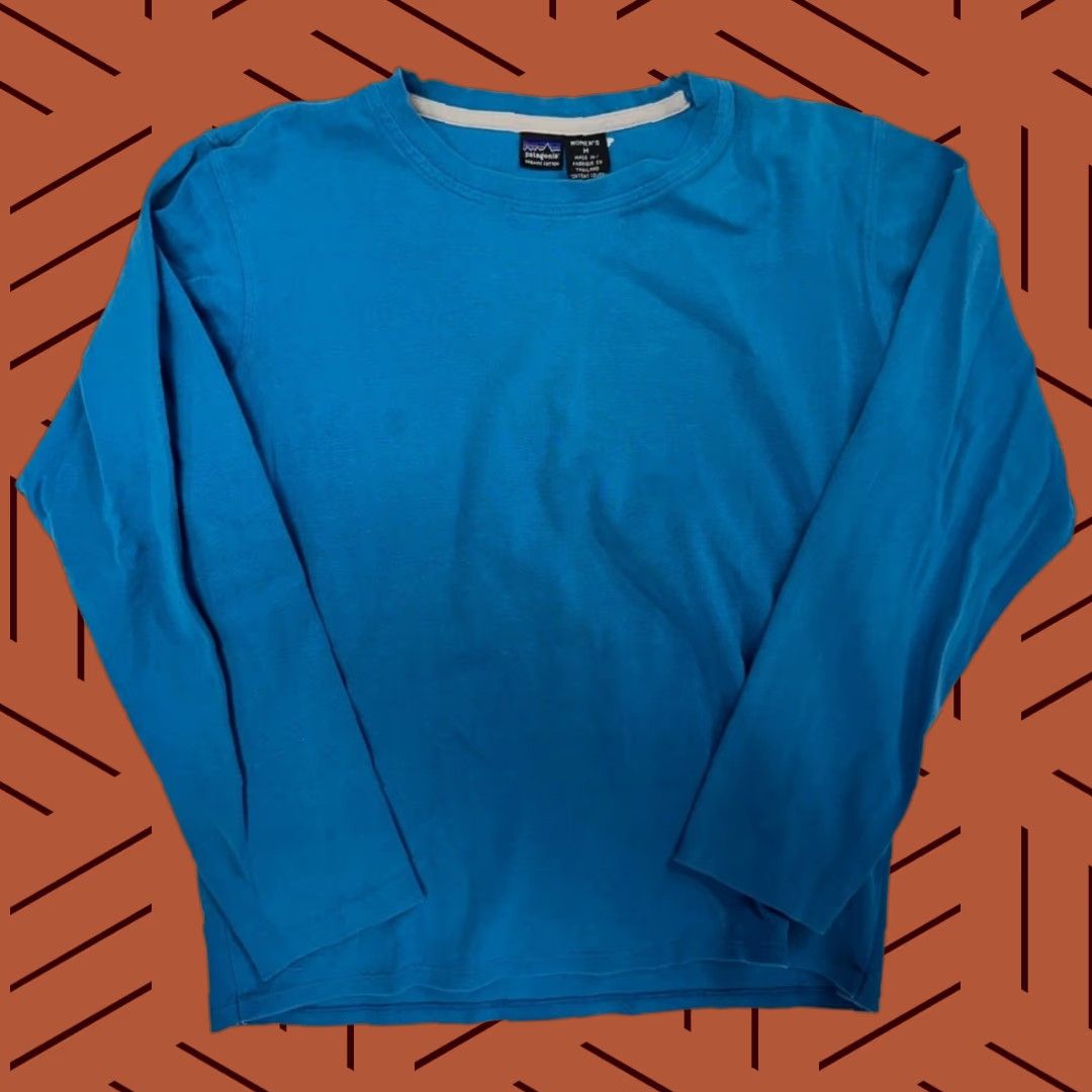 Patagonia Patagonia Women's Mobility-T Shirt Long-Sleeved Size M Blue Womens Size M / US 6-8 / IT 42-44 - 1 Thumbnail