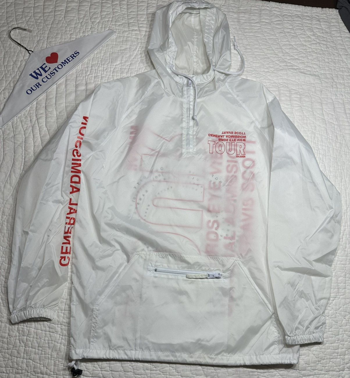 Travis Scott Travis Scott Rare 2017 Tour Windbreaker Brand New/ Small Size US S / EU 44-46 / 1 - 1 Thumbnail