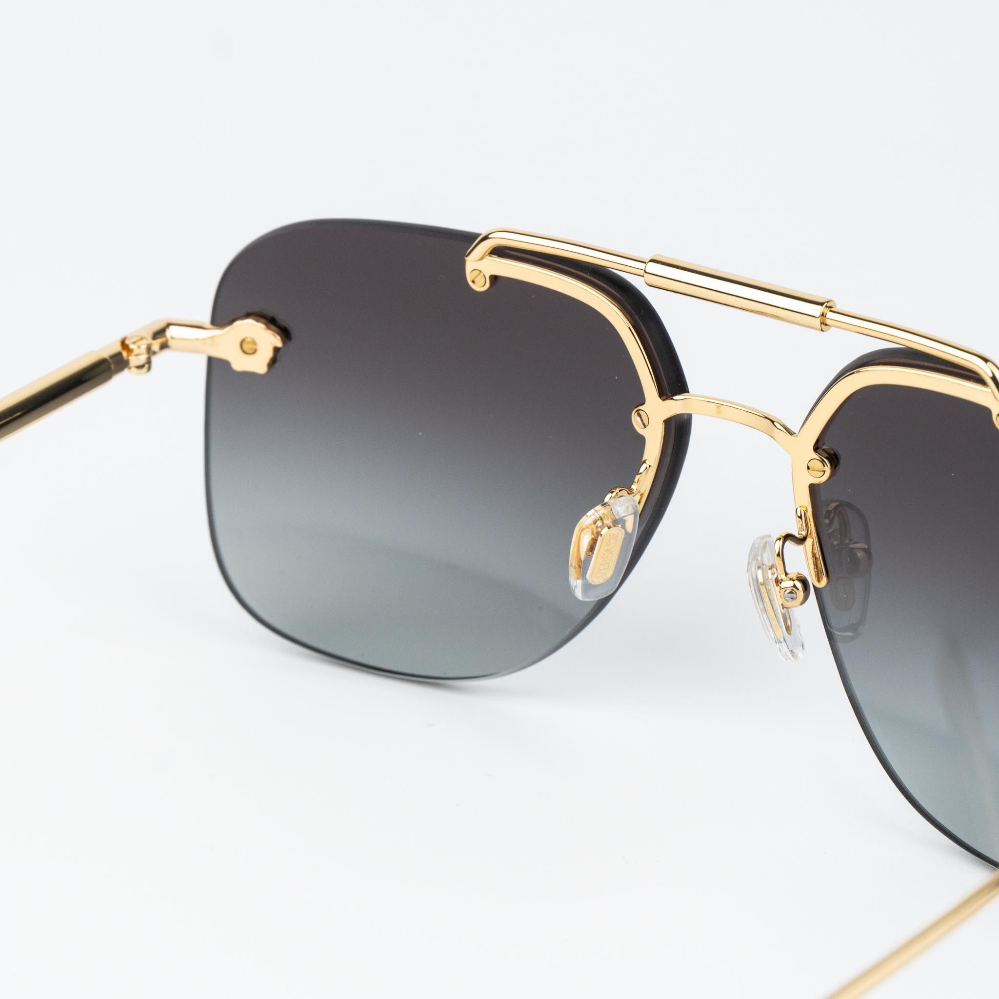 Versace Versace Men Sunglasses Pilot VE2296 100284 NEW AUTHENTIC Size ONE SIZE - 7 Thumbnail