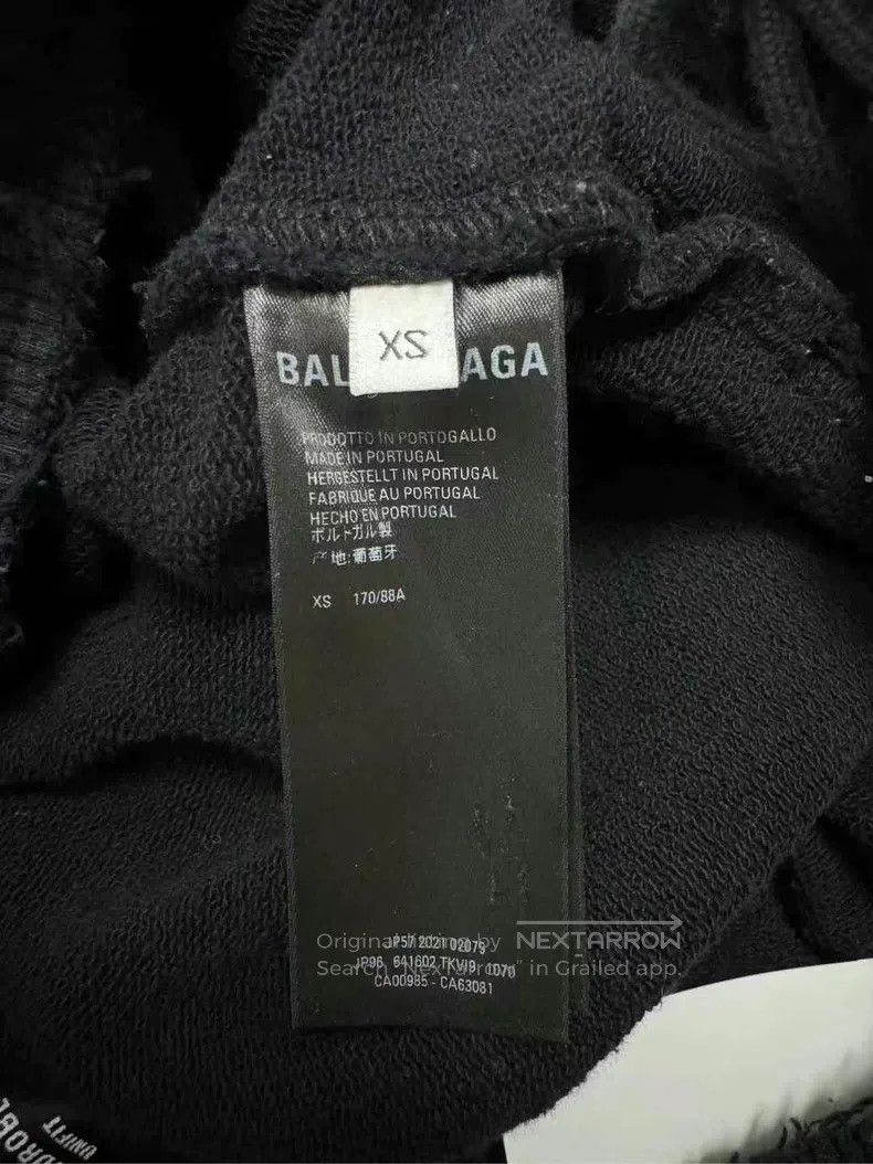 Balenciaga Balenciaga size XS Wave Cola Embroidered Logo Pants Size US 27 - 5 Thumbnail