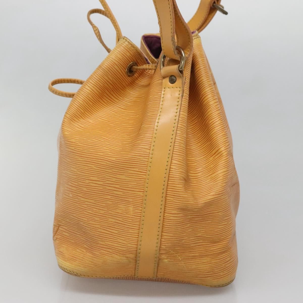 Louis Vuitton LOUIS VUITTON Epi Petit Noe Shoulder Bag Yellow M44109 Size ONE SIZE - 5 Thumbnail