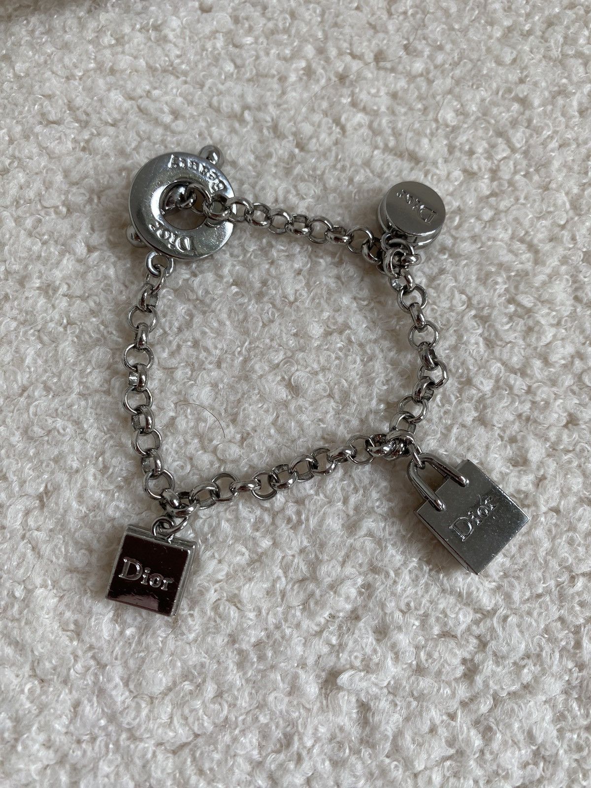 Dior Dior charm bracelet in silver tone Size ONE SIZE - 3 Thumbnail