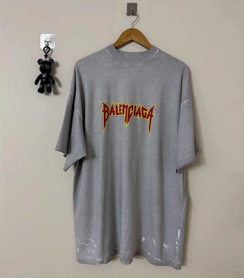 Balenciaga Lightning Inkblot Short Sleeve