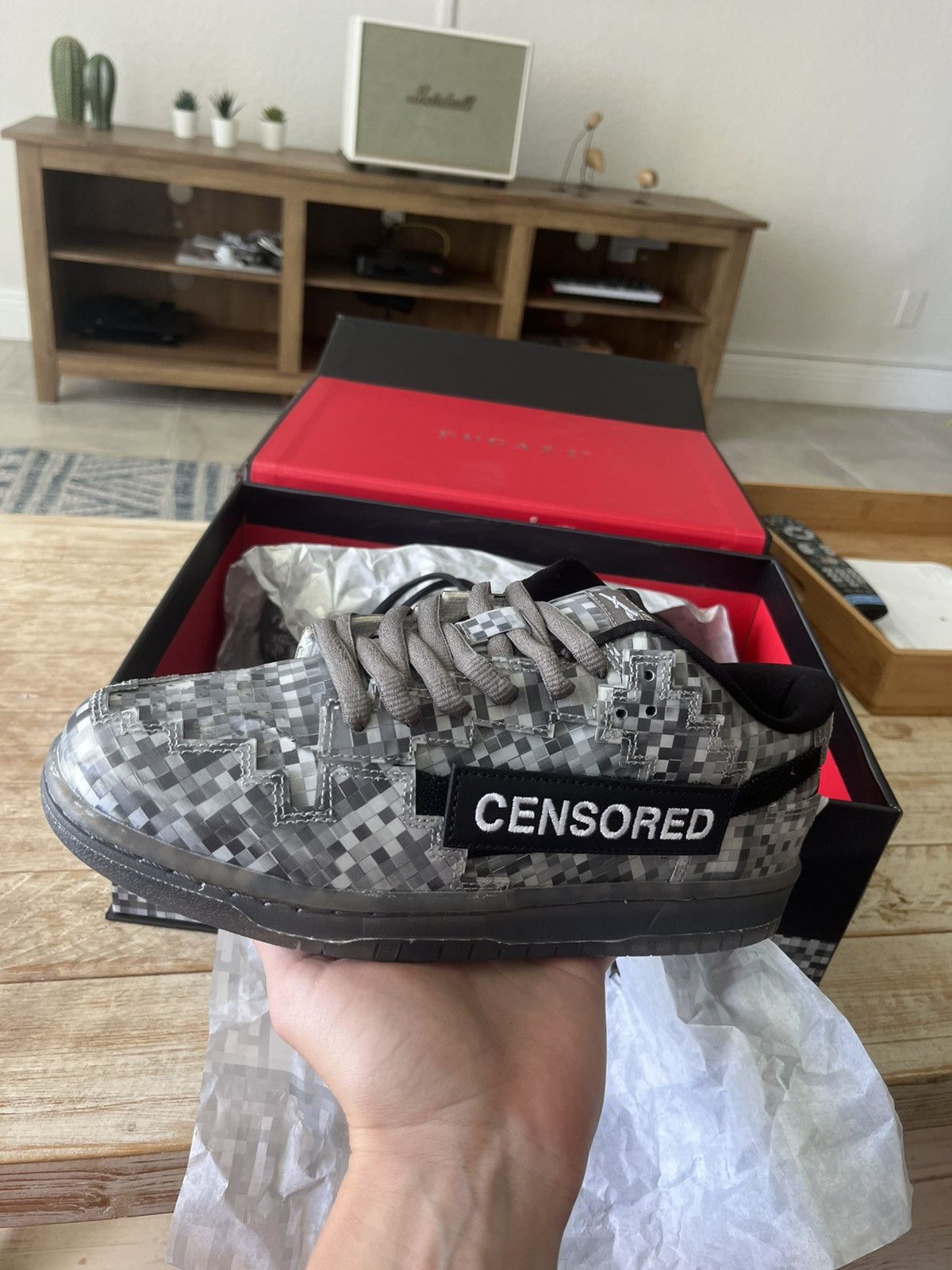 Fugazi Dunk Low S**** Censored Slugs Size US 8 / EU 41 - 1 Thumbnail