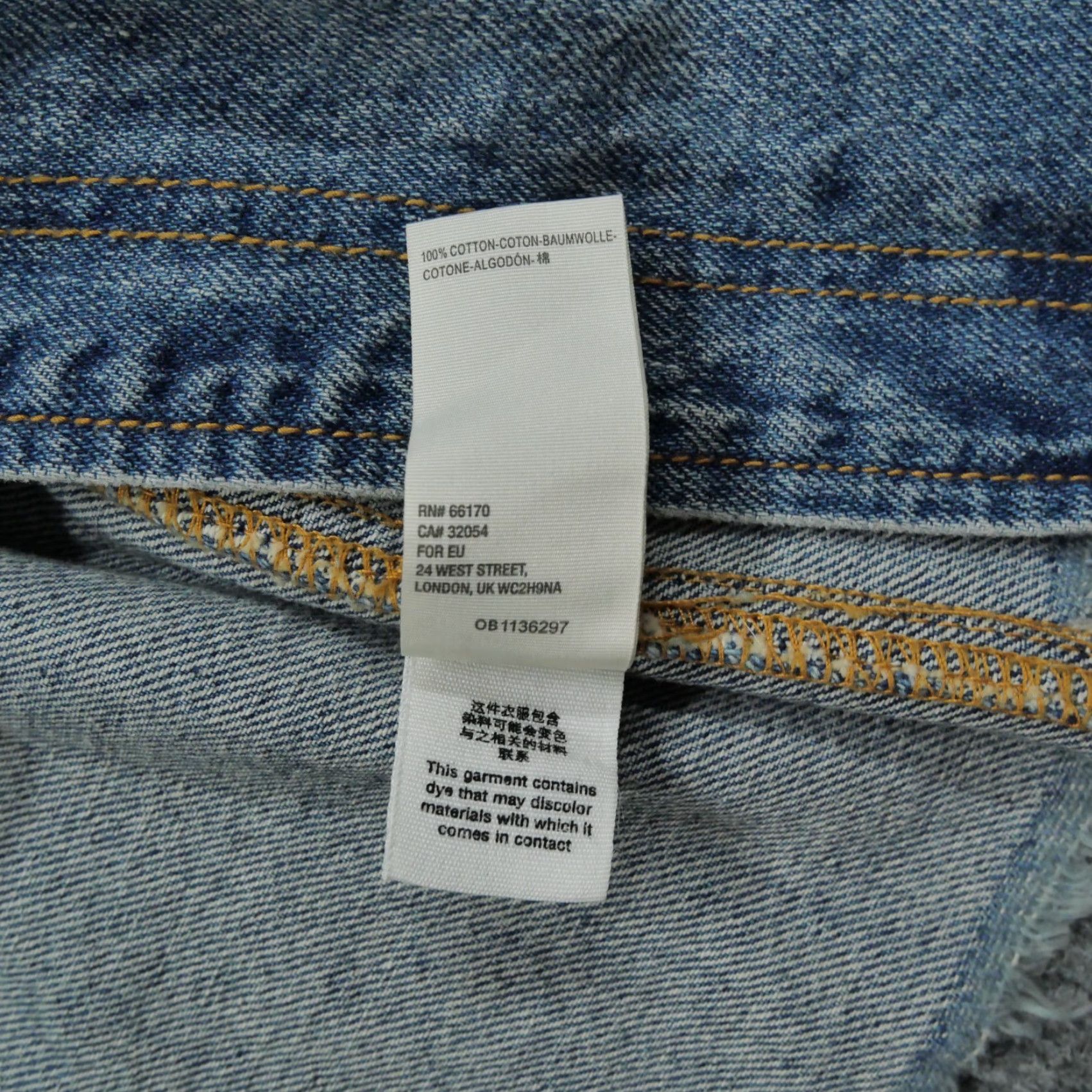 Free People Free People Skirt Womens 28 Blue Denim Asymmetrical Distressed We The Free Size 28" / US 6 / IT 42 - 7 Thumbnail