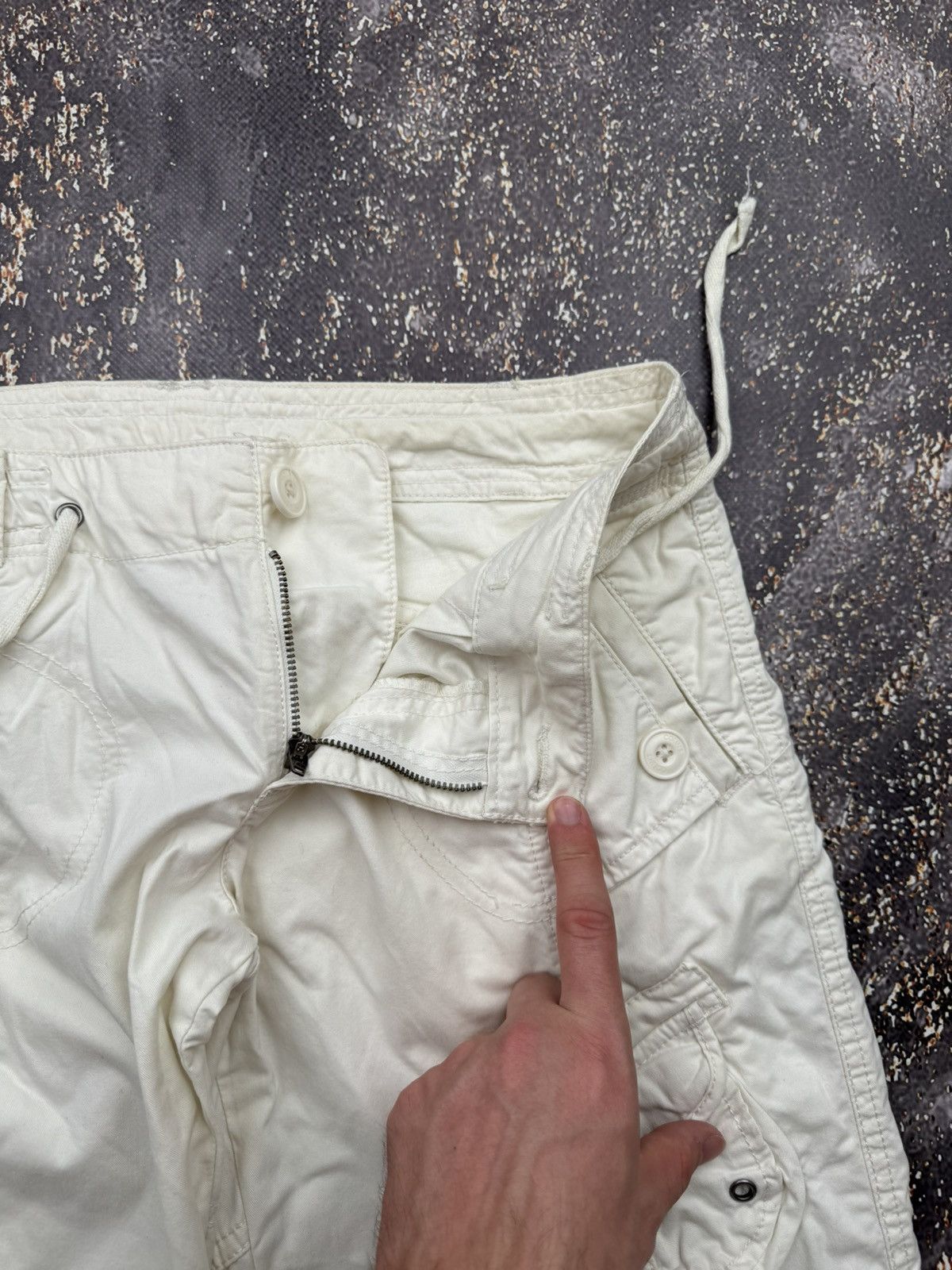 Japanese Brand × Vintage Vintage Cargo Multi Pocket Bondage Pants Size 28" / US 6 / IT 42 - 4 Thumbnail