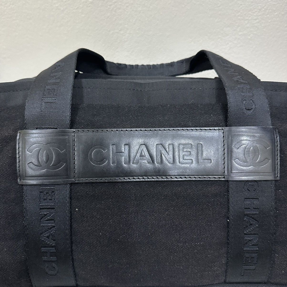 Chanel ‼️LASTDROP‼️ AUTHENTIC CHANEL SPORT LINE BLACK BOSTON BAG Size ONE SIZE - 6 Thumbnail