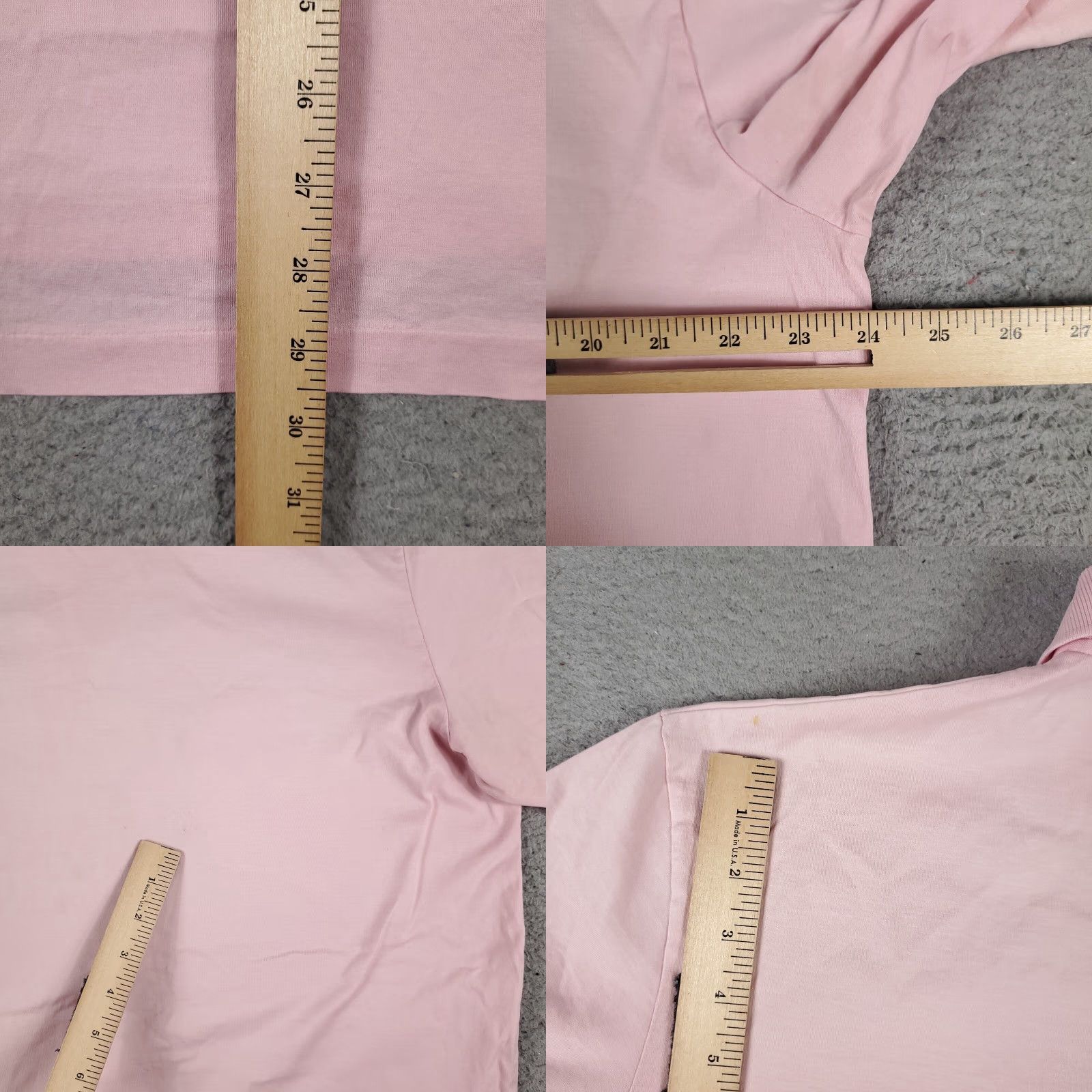 Ralph Lauren VINTAGE Ralph Lauren Polo Shirt Mens Large Pink Pony Short Sleeve Shirt Adult Large Pink Polo Size US L / EU 52-54 / 3 - 8 Thumbnail