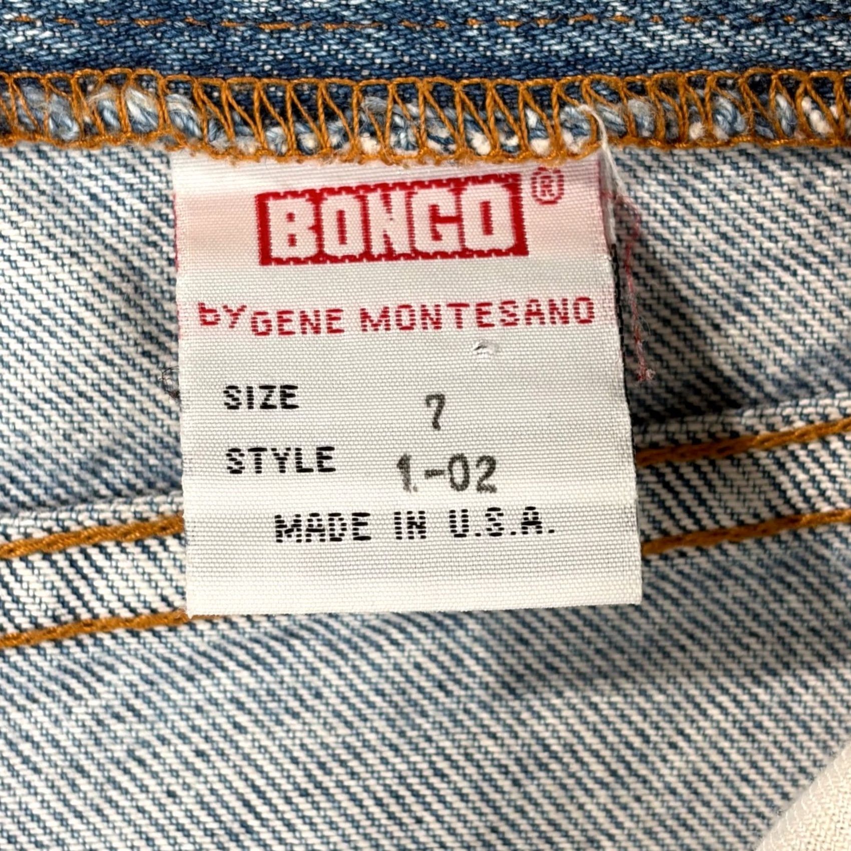 Vintage VINTAGE Bongo Jeans Womens Jeans High Rise Light Wash 28 in 30 in Inseam Made USA Womens Mens? Size 28" / US 6 / IT 42 - 7 Thumbnail