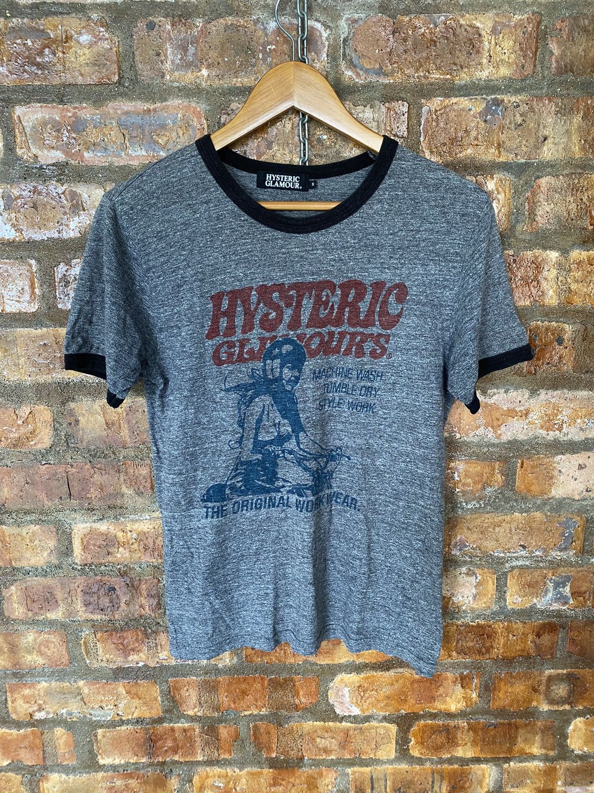 Hysteric Glamour Hysteric Glamour Ring Bled Fabric Rider tee Size US S / EU 44-46 / 1 - 2 Thumbnail