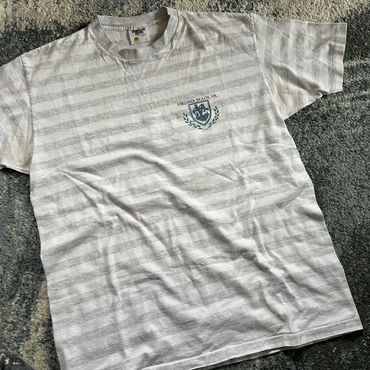 Vintage 90s TENNESSE RiVER HEAVYWEiGHT SiNGLE STiTCH ViRGiNiA BEACH Size US XL / EU 56 / 4 - 11 Thumbnail