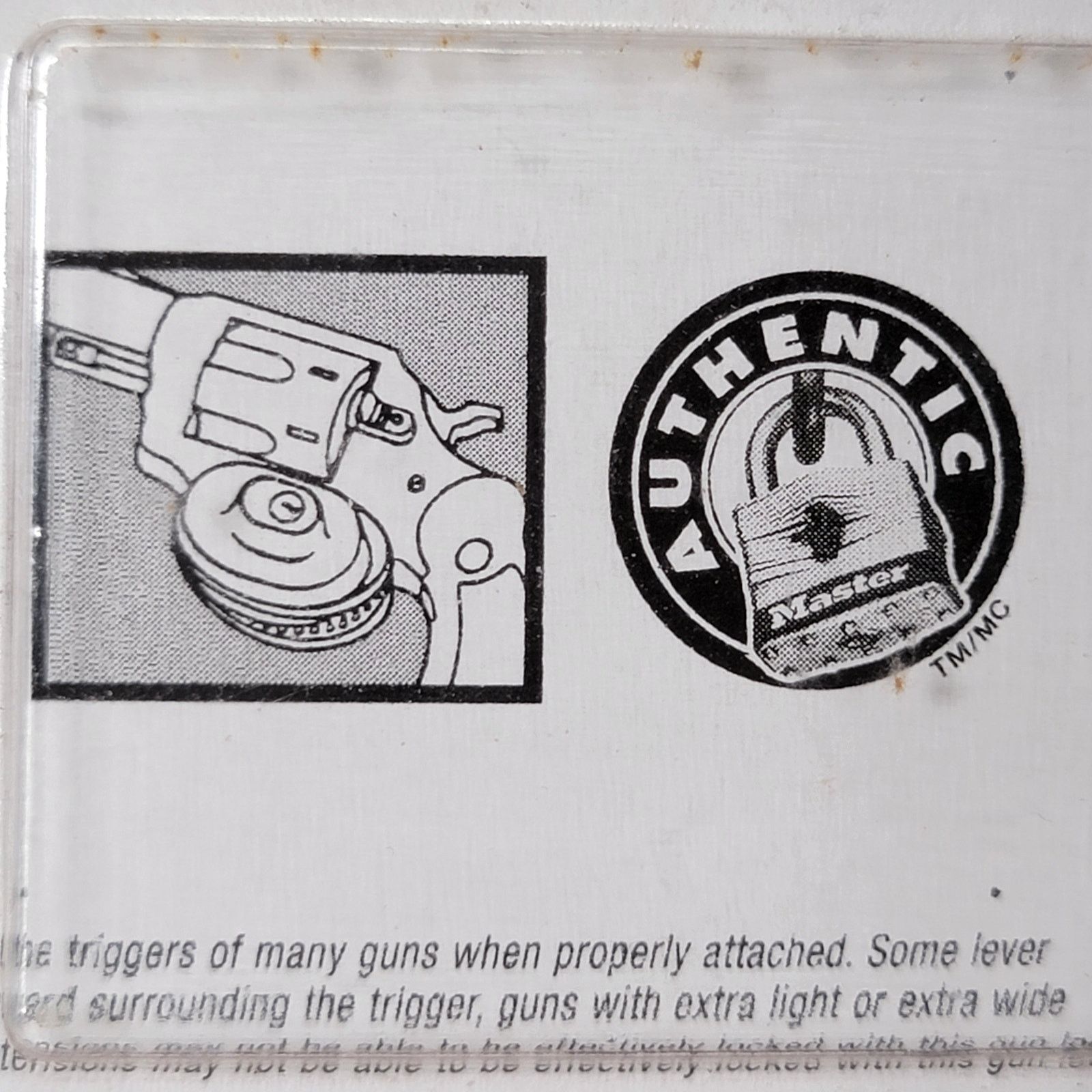 Other Master Lock G*n Trigger Lock 90DSPT - NEW / SEALED Size ONE SIZE - 6 Thumbnail