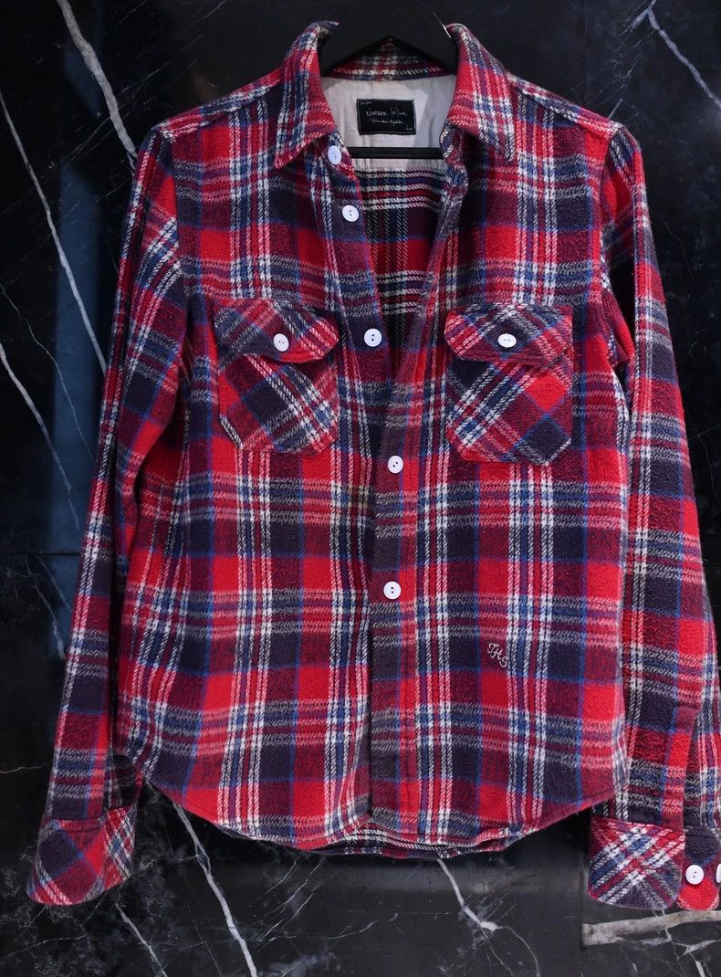 Number (N)ine Number (N)ine05aw THS Miyashita Takahiro, plaid shirt 2503- Size US M / EU 48-50 / 2 - 2 Thumbnail