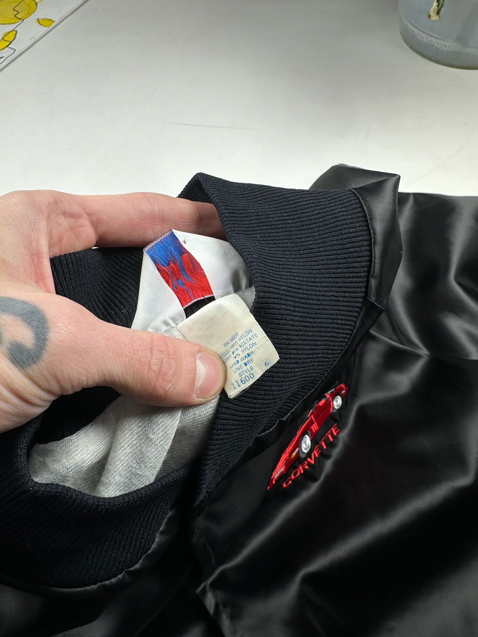Chevrolet 90’s Vintage Chevrolet Corvette Nascar Racing Bomber Jacket Size US L / EU 52-54 / 3 - 6 Thumbnail