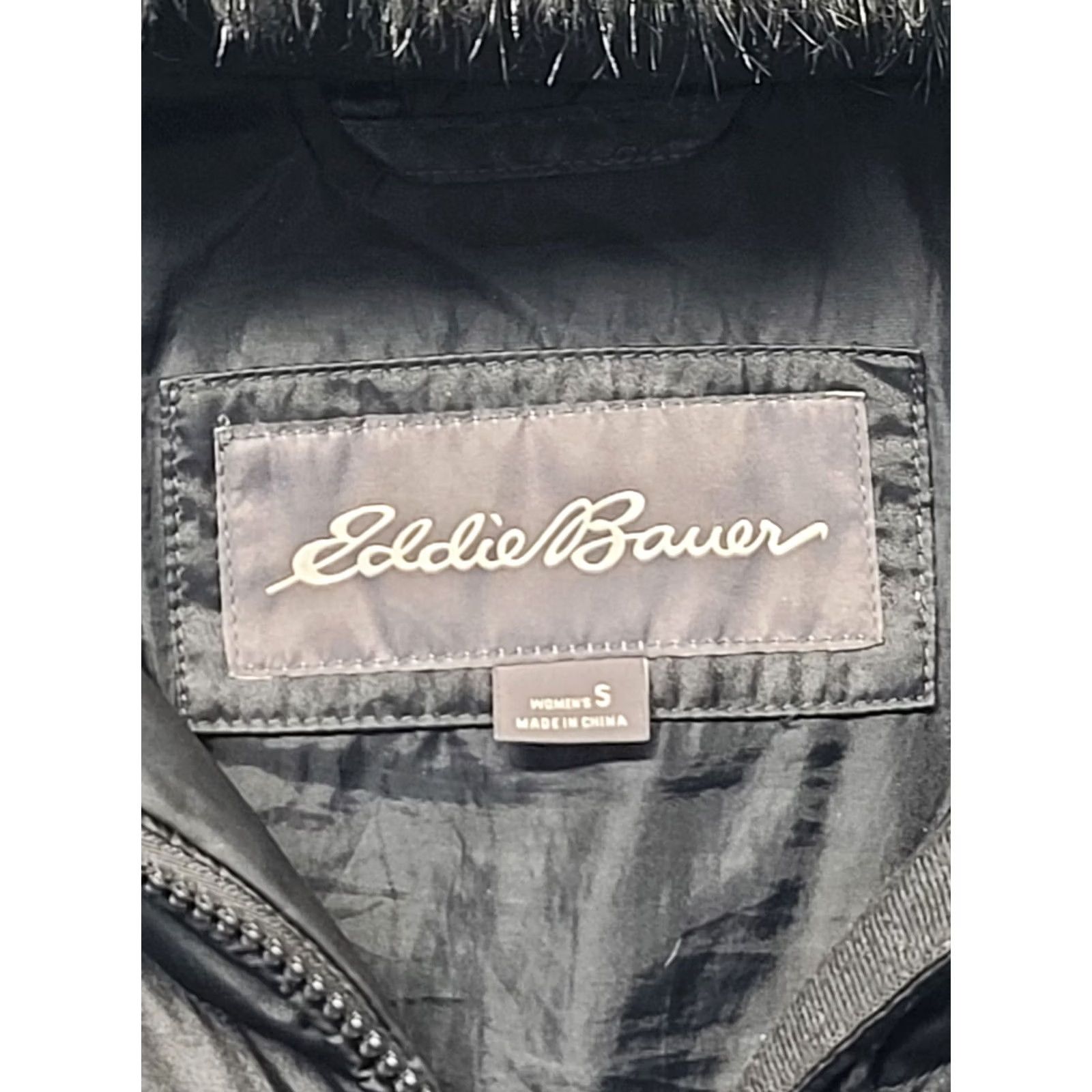Eddie Bauer VINTAGE Eddie Bauer Stadium Coat Women's S Superior Down Weather-edge Black 650 Size S / US 4 / IT 40 - 2 Thumbnail