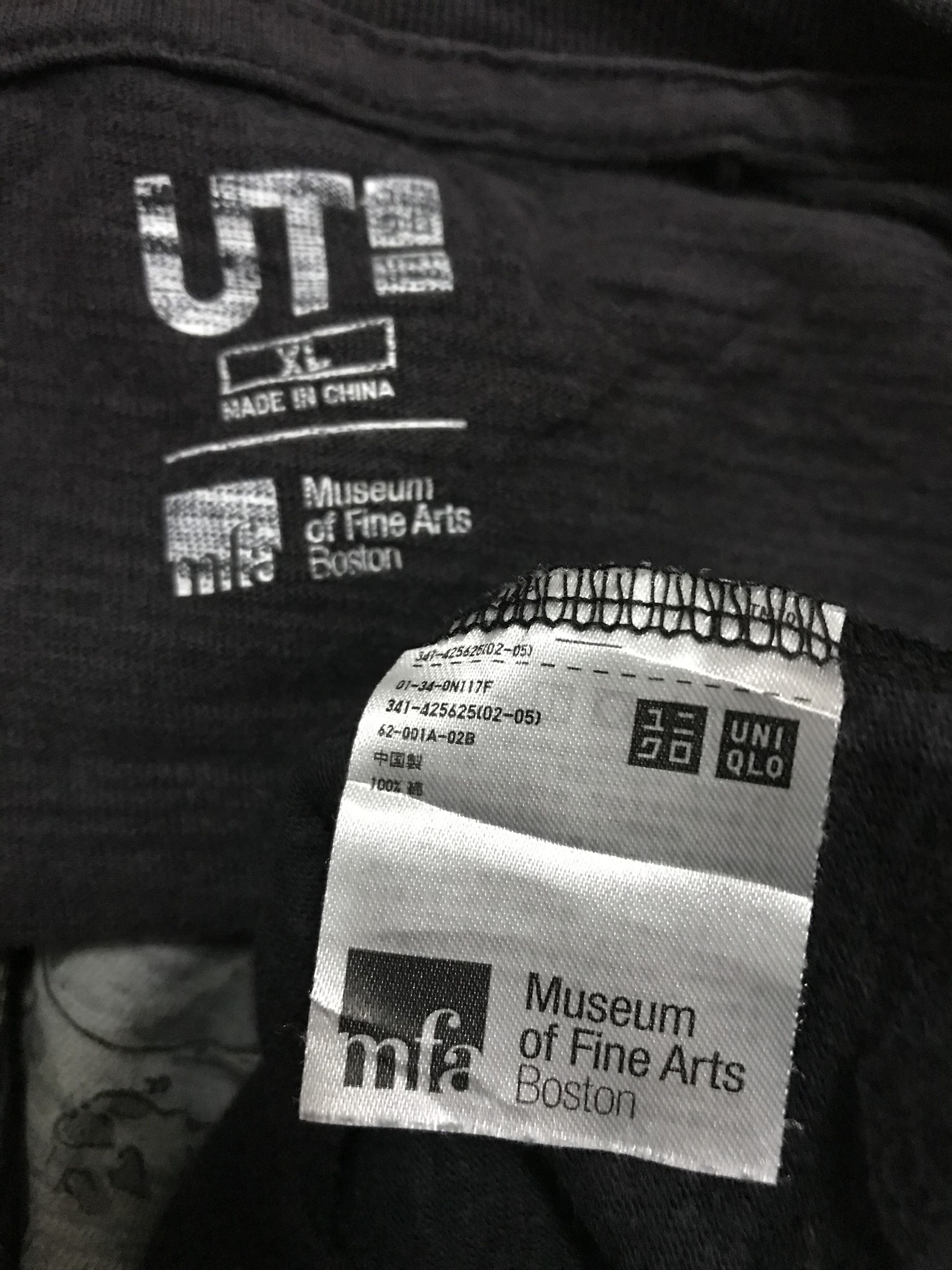 Uniqlo Uniqlo X Meseum Of Fine Arts Boston Size US XL / EU 56 / 4 - 5 Thumbnail