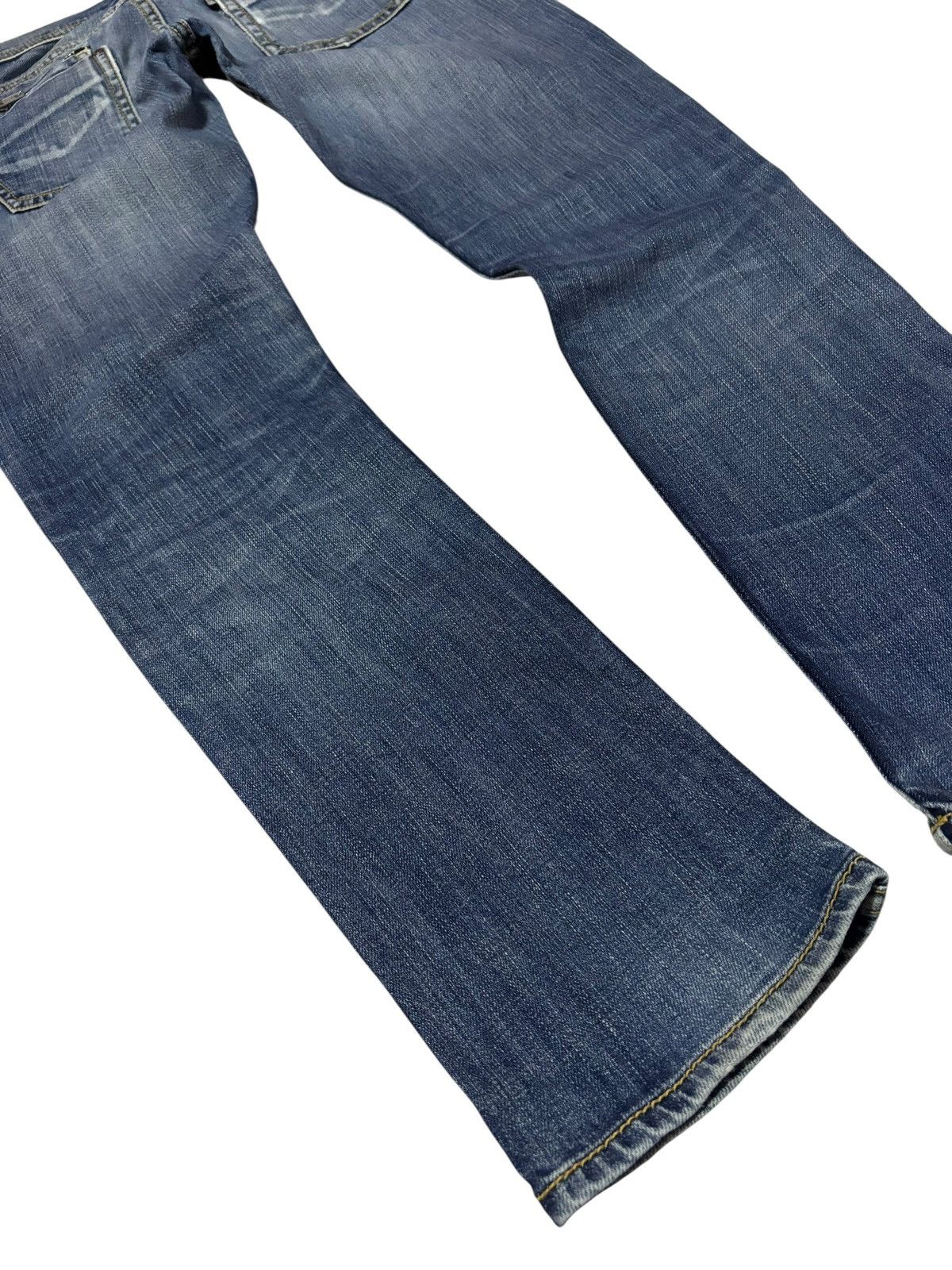 Japanese Brand Vtg RNA Inc Japan Bondage Distressed Jeans Size 30" / US 8 / IT 44 - 6 Thumbnail