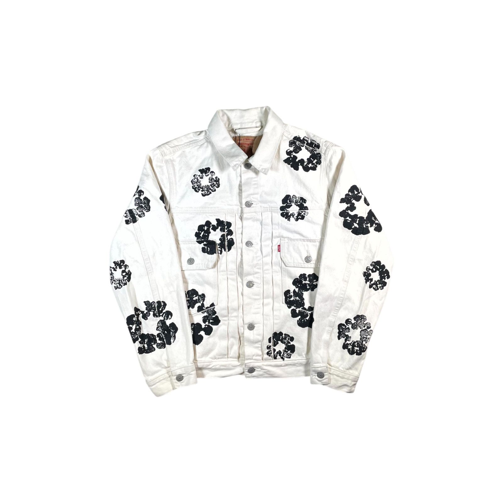 DENIM TEARS Denim Tears Denim White & Black Jacket Size US M / EU 48-50 / 2 - 1 Thumbnail