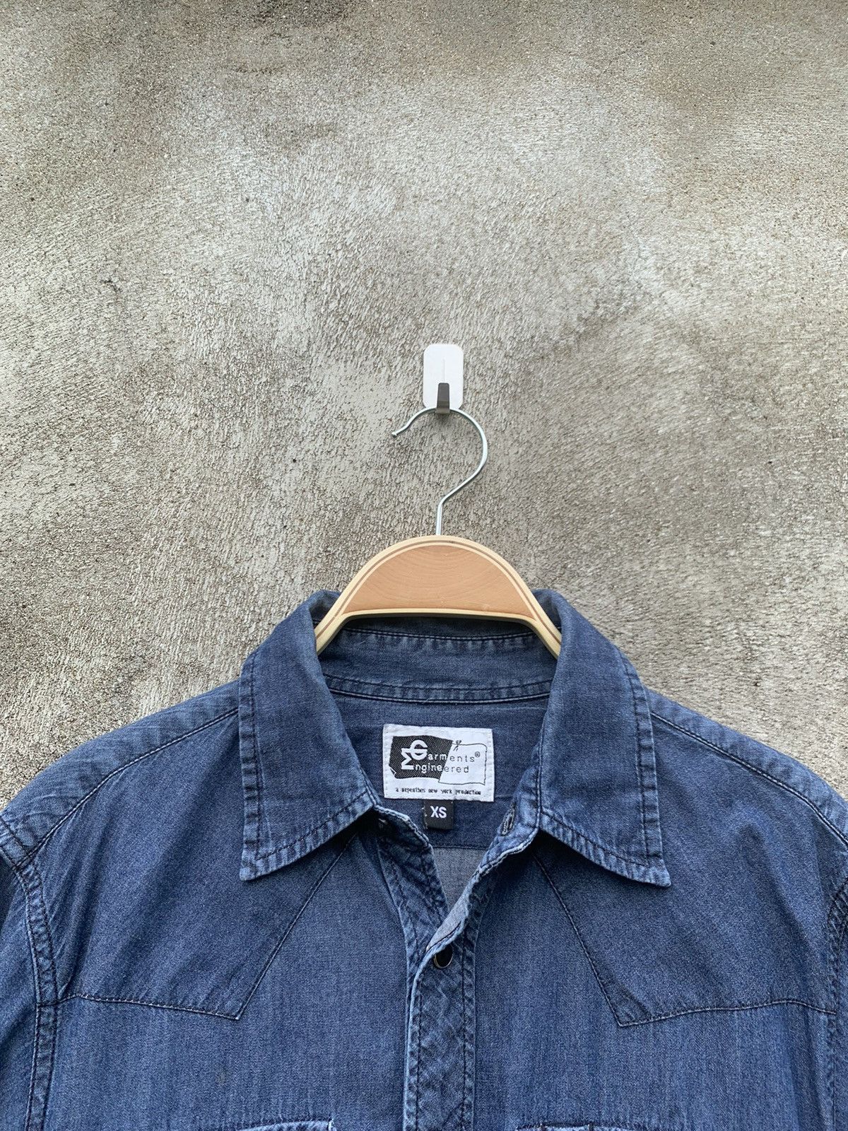 Engineered Garments × Nepenthes Engineered garments double pocket western denim shirt Size US S / EU 44-46 / 1 - 2 Thumbnail