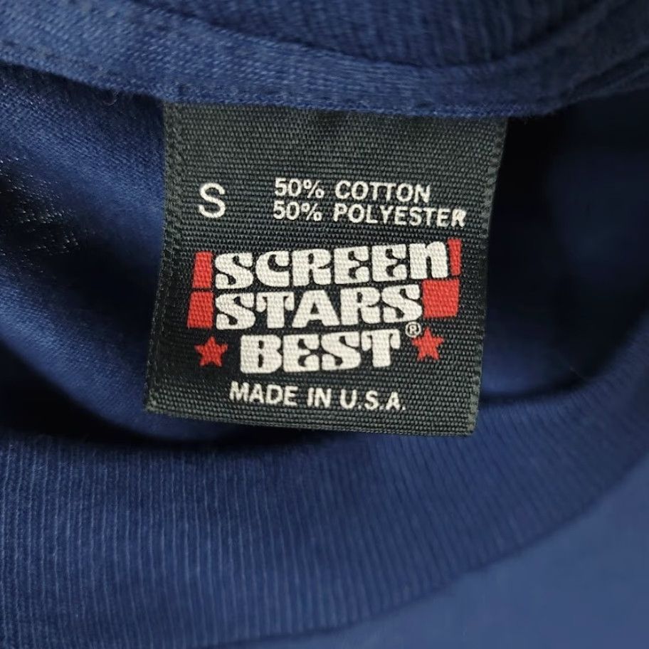 Vintage VINTAGE Screen Stars I Love Wide Receivers T Shirt Mens Size S 80s 90s Football Las Vegas USA Blue Cotton Blend Short Sleeve Crew Neck Sports Size US S / EU 44-46 / 1 - 7 Thumbnail