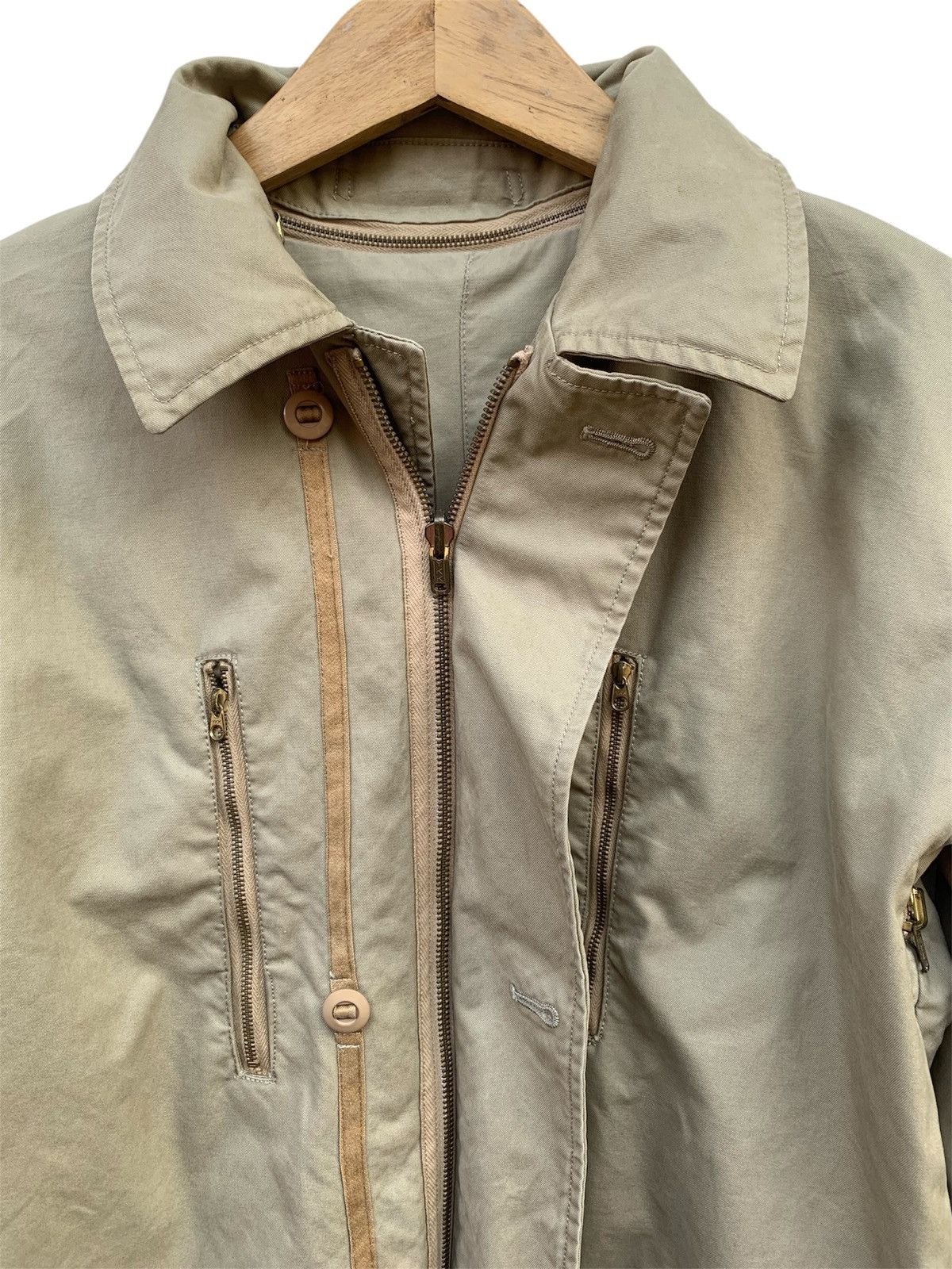 Japanese Brand Jipijapa tactical reversible heavy cotton jacket Size US M / EU 48-50 / 2 - 4 Thumbnail