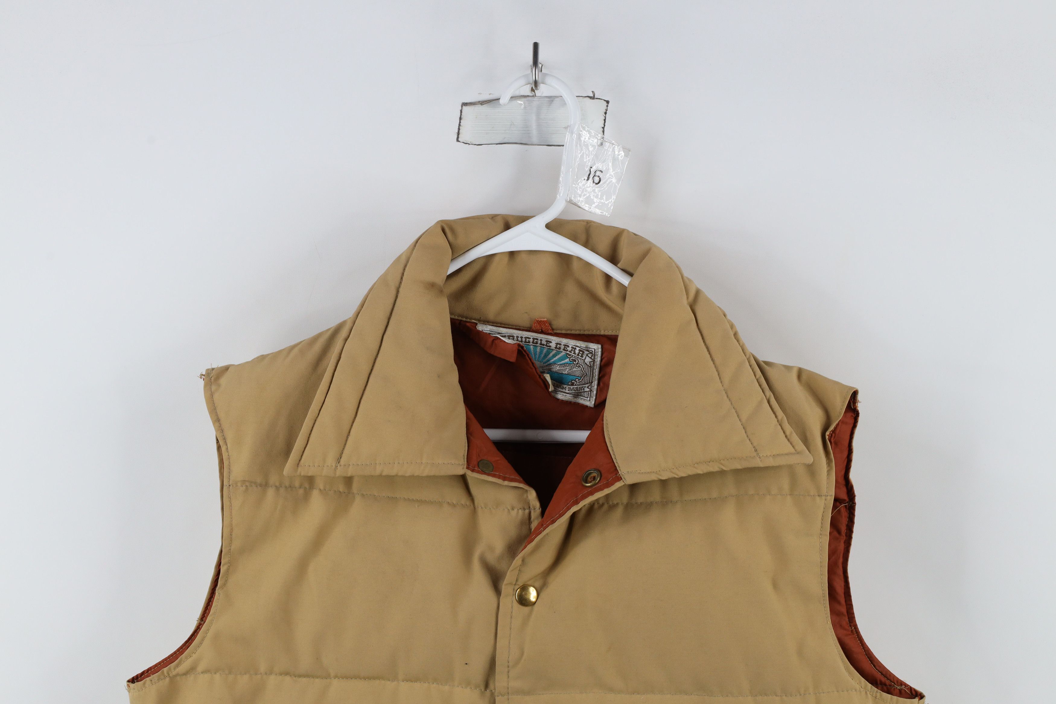 Vintage Vintage 70s Streetwear Duck Down Puffer Vest Jacket USA Size US M / EU 48-50 / 2 - 2 Thumbnail