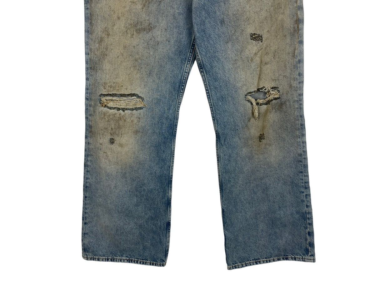 Acne Studios Acne Studios 2021M Penicillin Distressed Denim Jeans Size US 33 - 4 Thumbnail