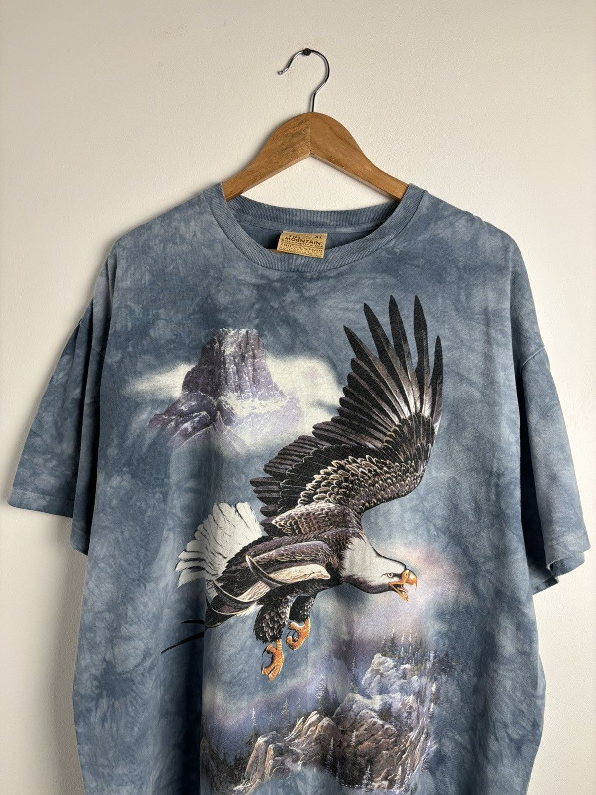 The Mountain Vintage 1997 The Mountain Eagle Tie Dye Tee Size US XL / EU 56 / 4 - 2 Thumbnail