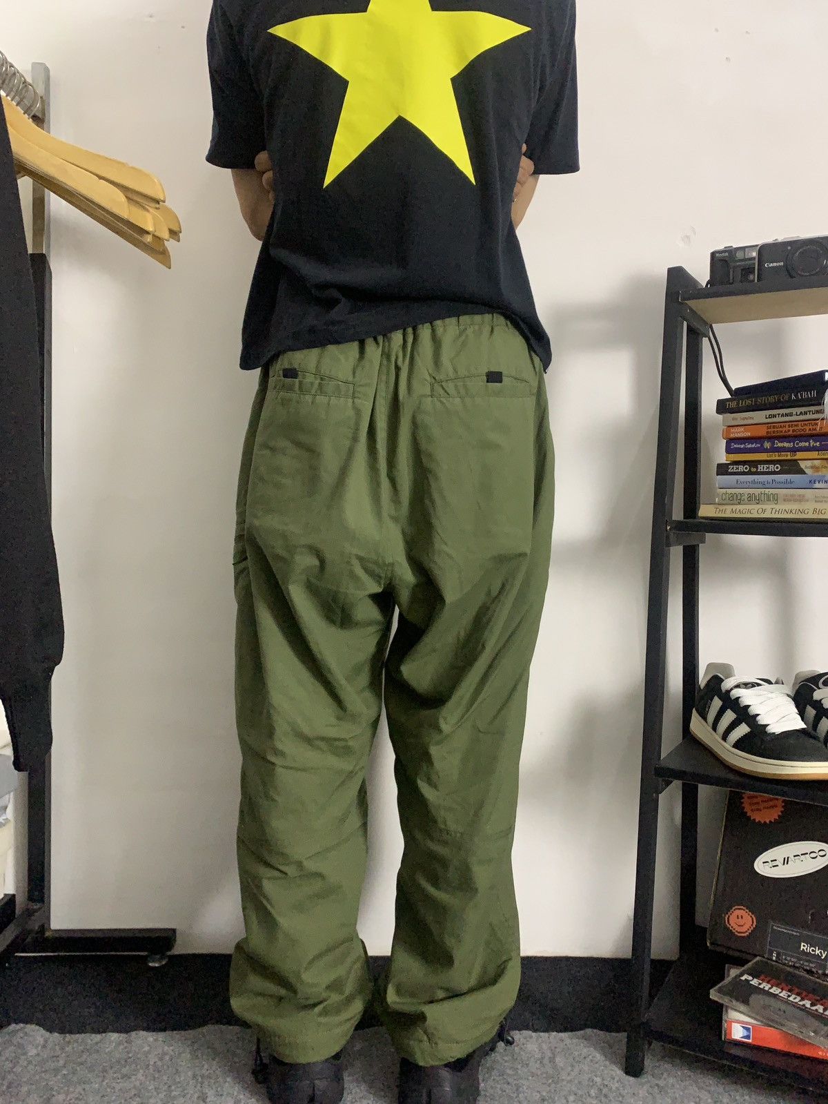 Japanese Brand × Uniqlo Vintage Green 'Uniqlo' Warm Linenpants Size US 30 / EU 46 - 5 Thumbnail