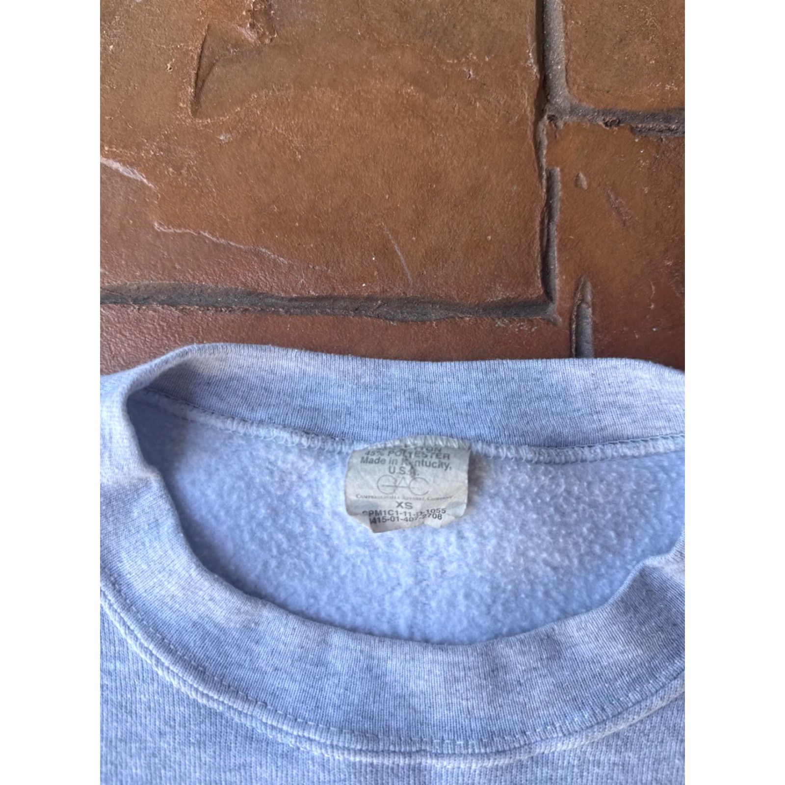 Vintage VINTAGE Air Force Sweatshirt Crewneck US Army XS Gray Military US USAF Logo 80s 90s Vintage Mens Crew Neck Pullover Size US XS / EU 42 / 0 - 2 Thumbnail