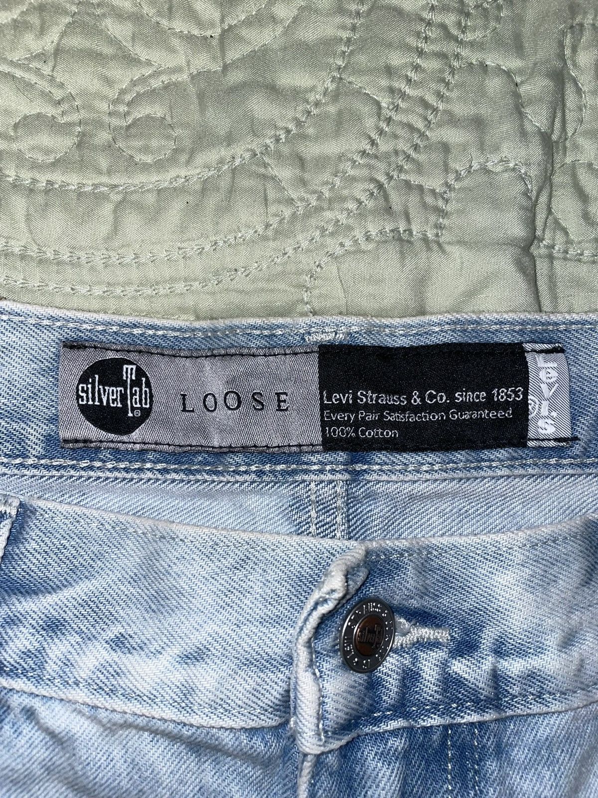 Levi's Levi’s Silvertab Loose Jeans Light Wash Brand New 38x30 Size US 38 / EU 54 - 6 Thumbnail
