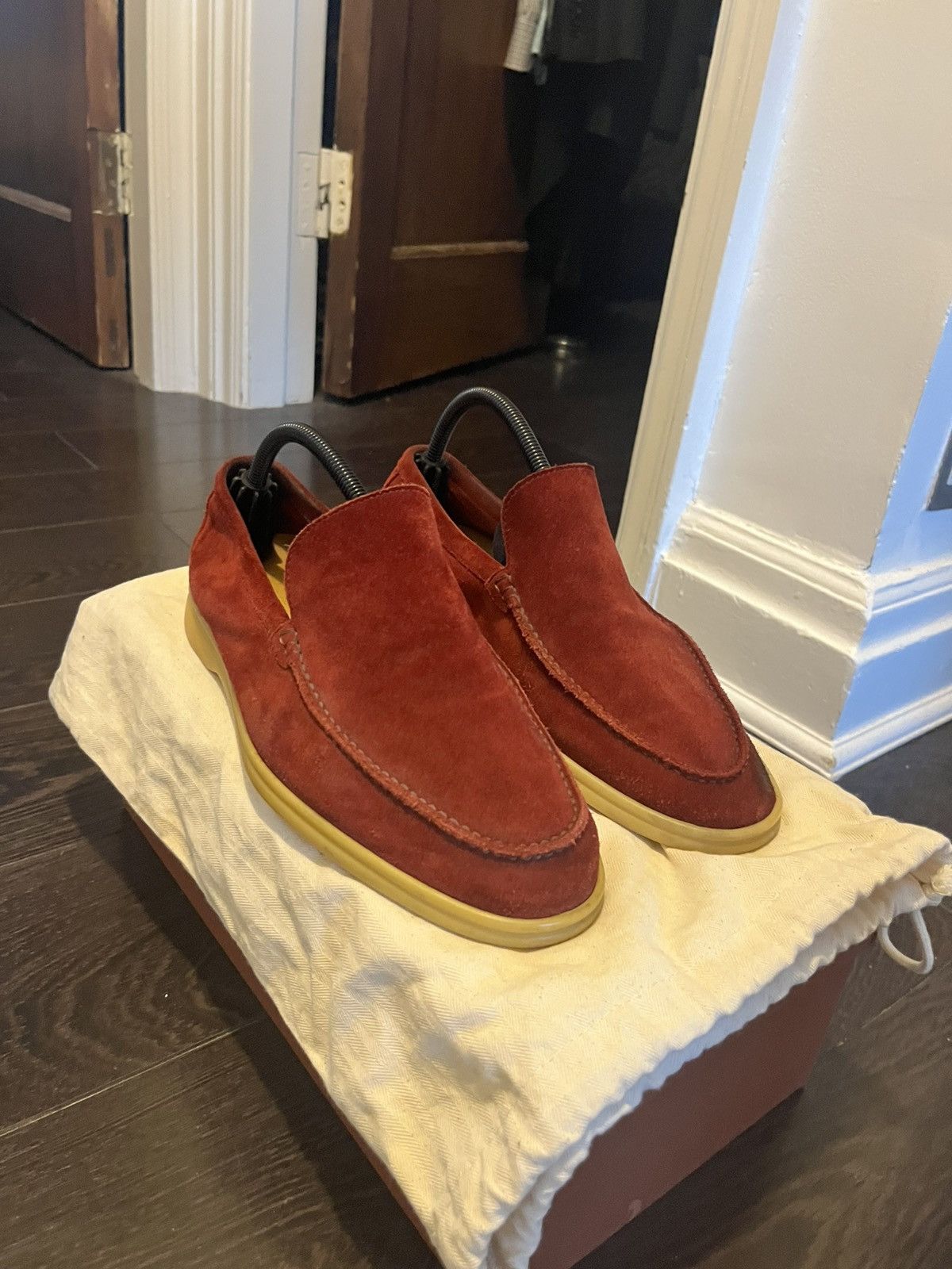 Loro Piana Loro Piana red summer walk uk 8 eu 42 Size US 9 / EU 42 - 1 Thumbnail