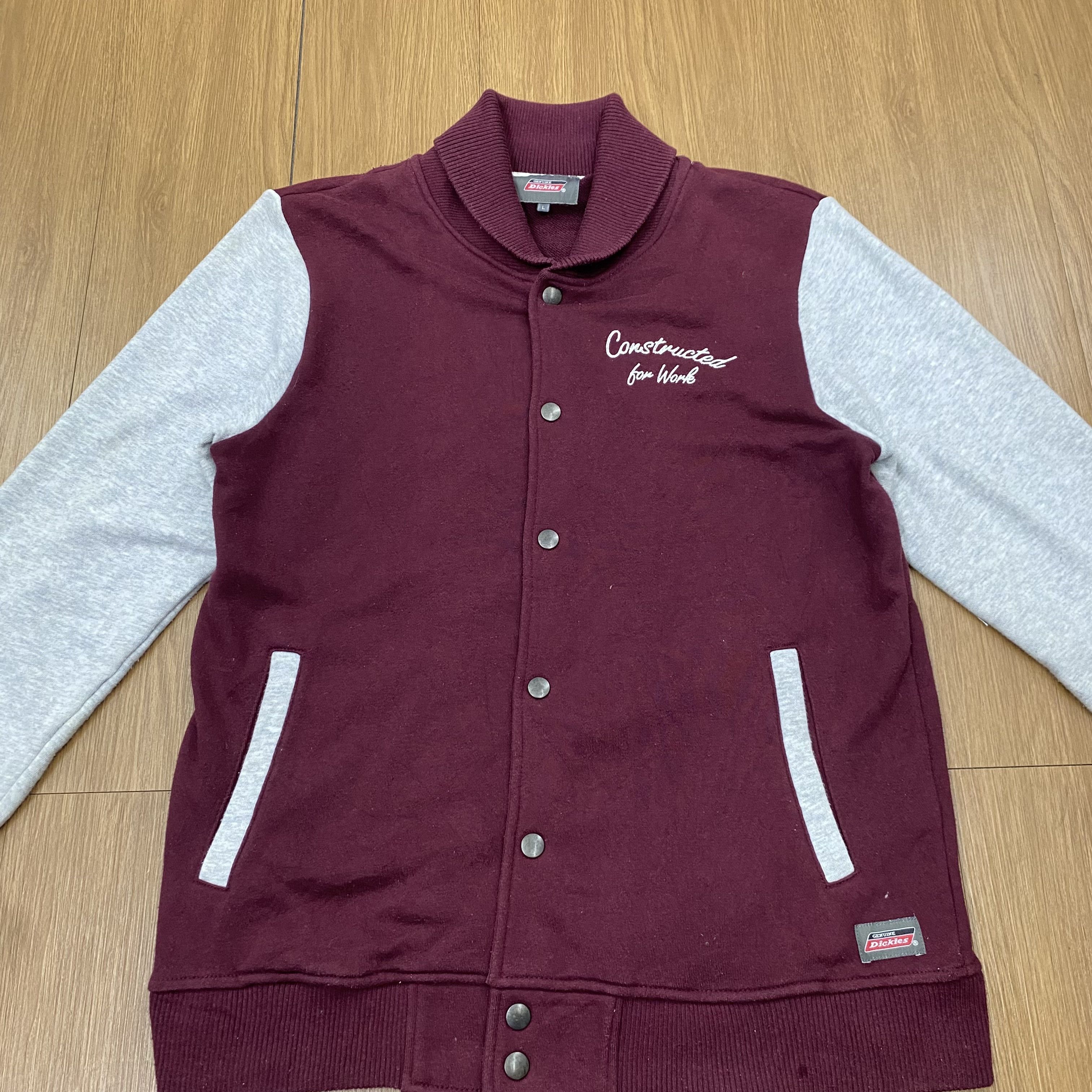 Dickies × Vintage Vintage Dickies Varsity Sweater Jacket CD170 Size US M / EU 48-50 / 2 - 3 Thumbnail