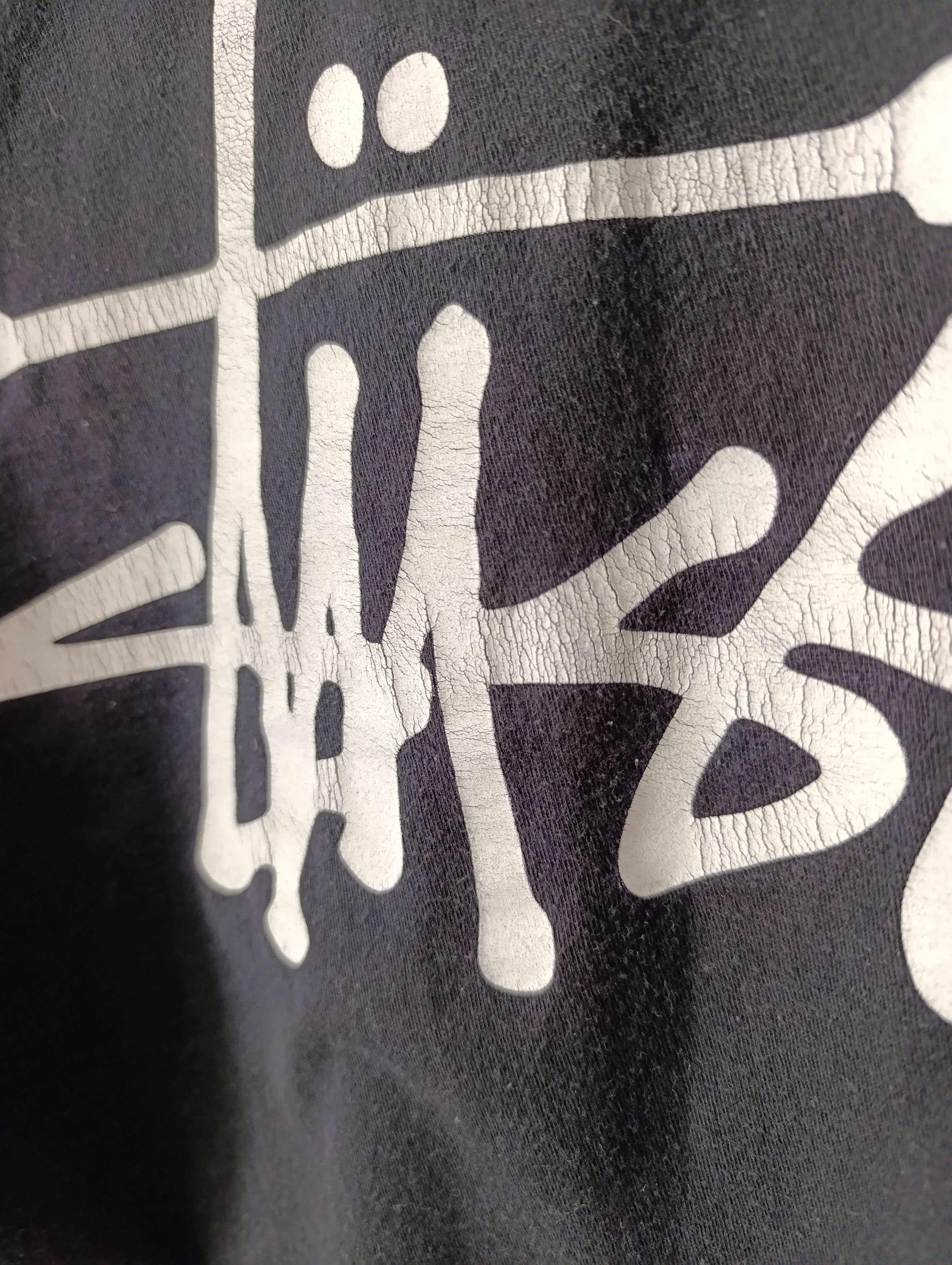 Stussy STUSSY BASIC TEE BLACK BIG LOGO Size US M / EU 48-50 / 2 - 4 Thumbnail