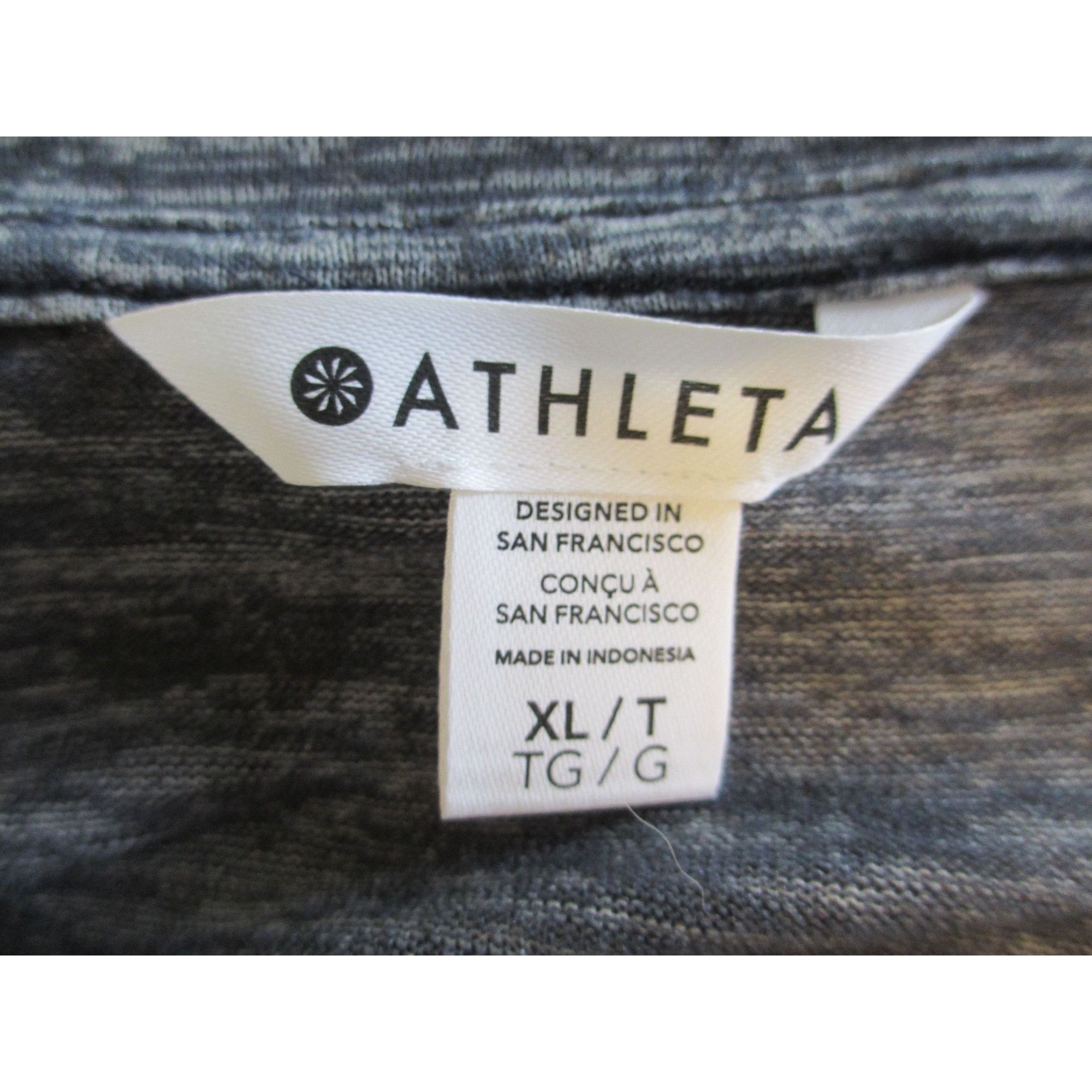 Athleta ATHLETA GREY VNECK TSHIRT XL TALL NEW WITH TAGS Size XL / US 12-14 / IT 48-50 - 5 Thumbnail