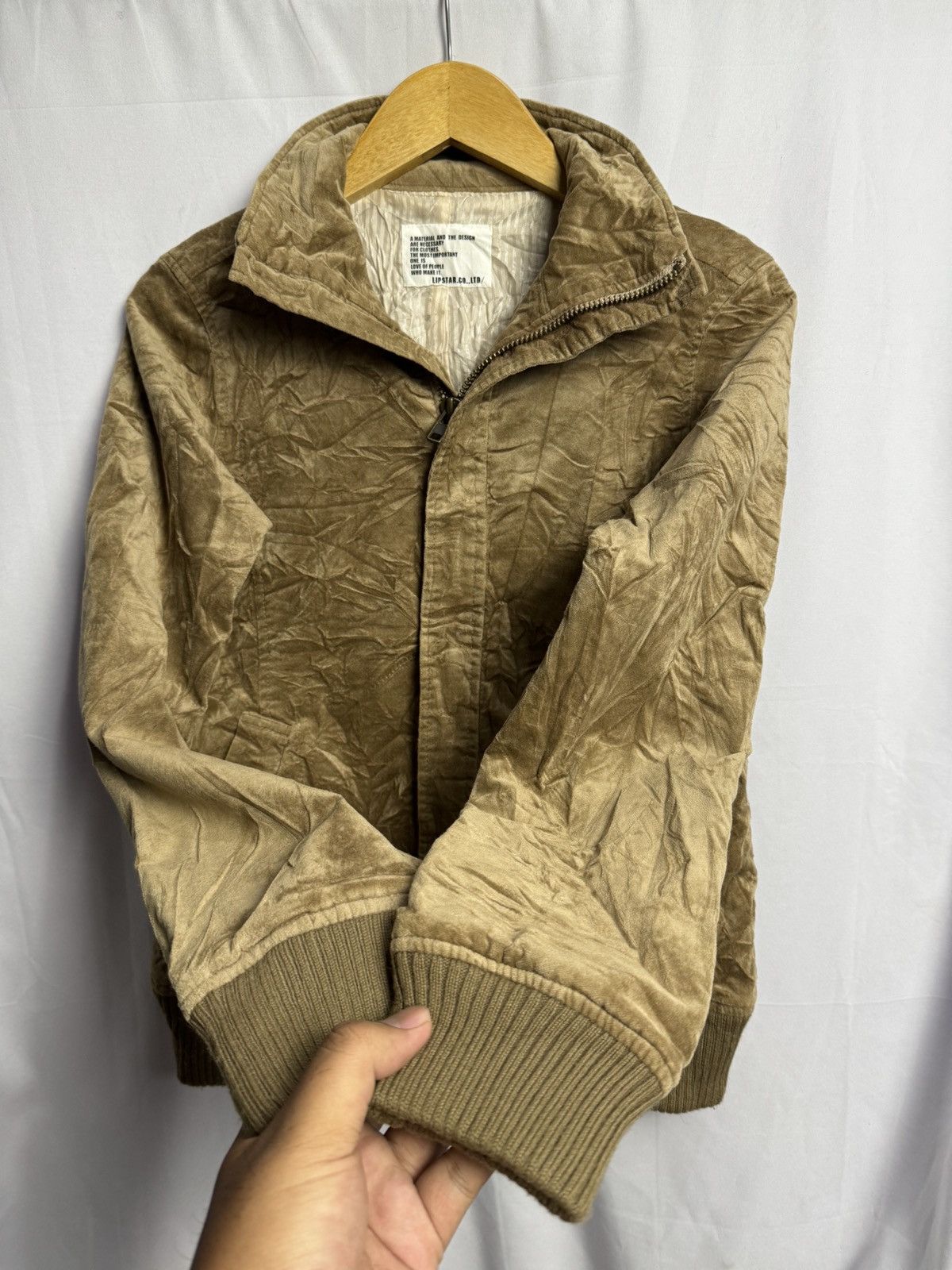 Hysteric Glamour × Japanese Brand × PPFM Goa Style Lipstar Suede Jacket Japanese Size US S / EU 44-46 / 1 - 3 Thumbnail