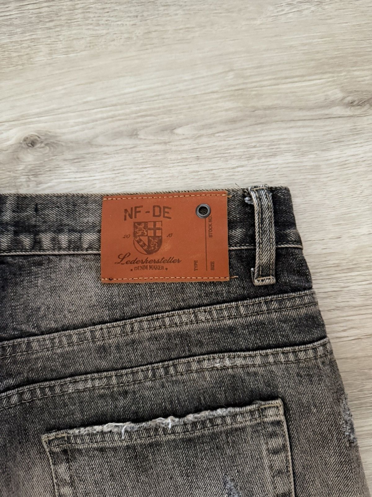 No Faith Studios No Faith Studios Solar Fade Selvedge Denim Bootcut Size US 31 - 4 Thumbnail