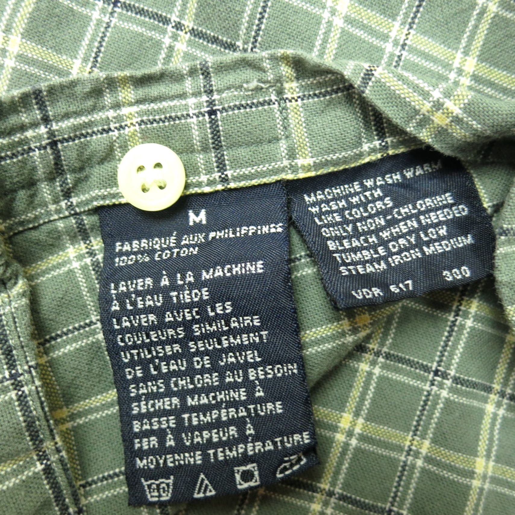 Nautica Nautica Shirt Mens Medium Green Plaid Button-Up Casual Shirt Size US M / EU 48-50 / 2 - 6 Thumbnail