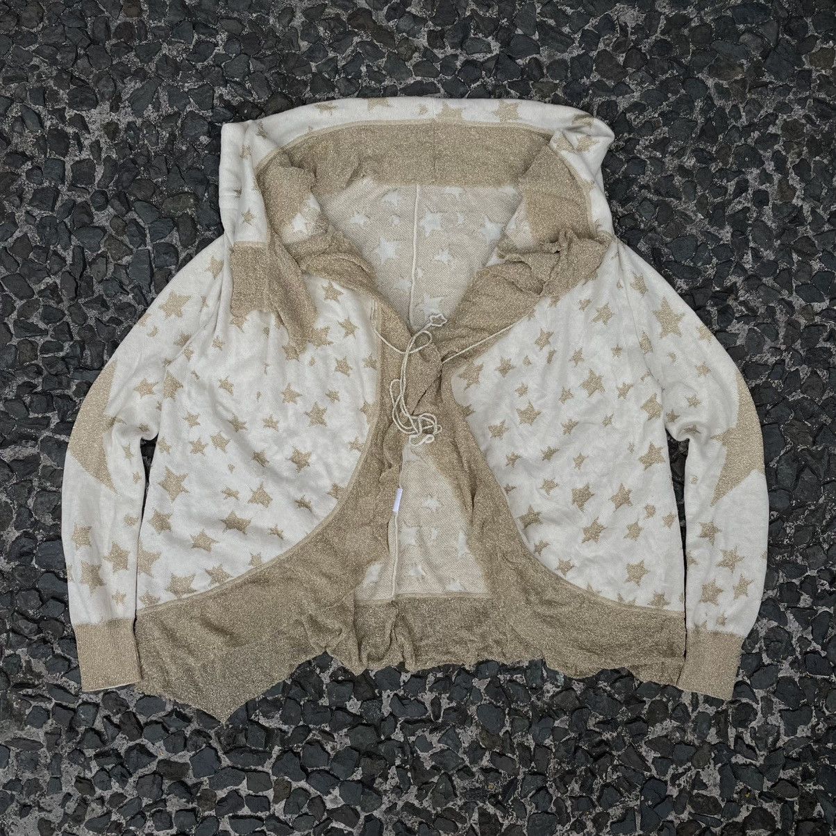 Tsumori Chisato Tsumori Chisato gold shimmer Knit Cardigan Size M / US 6-8 / IT 42-44 - 1 Thumbnail