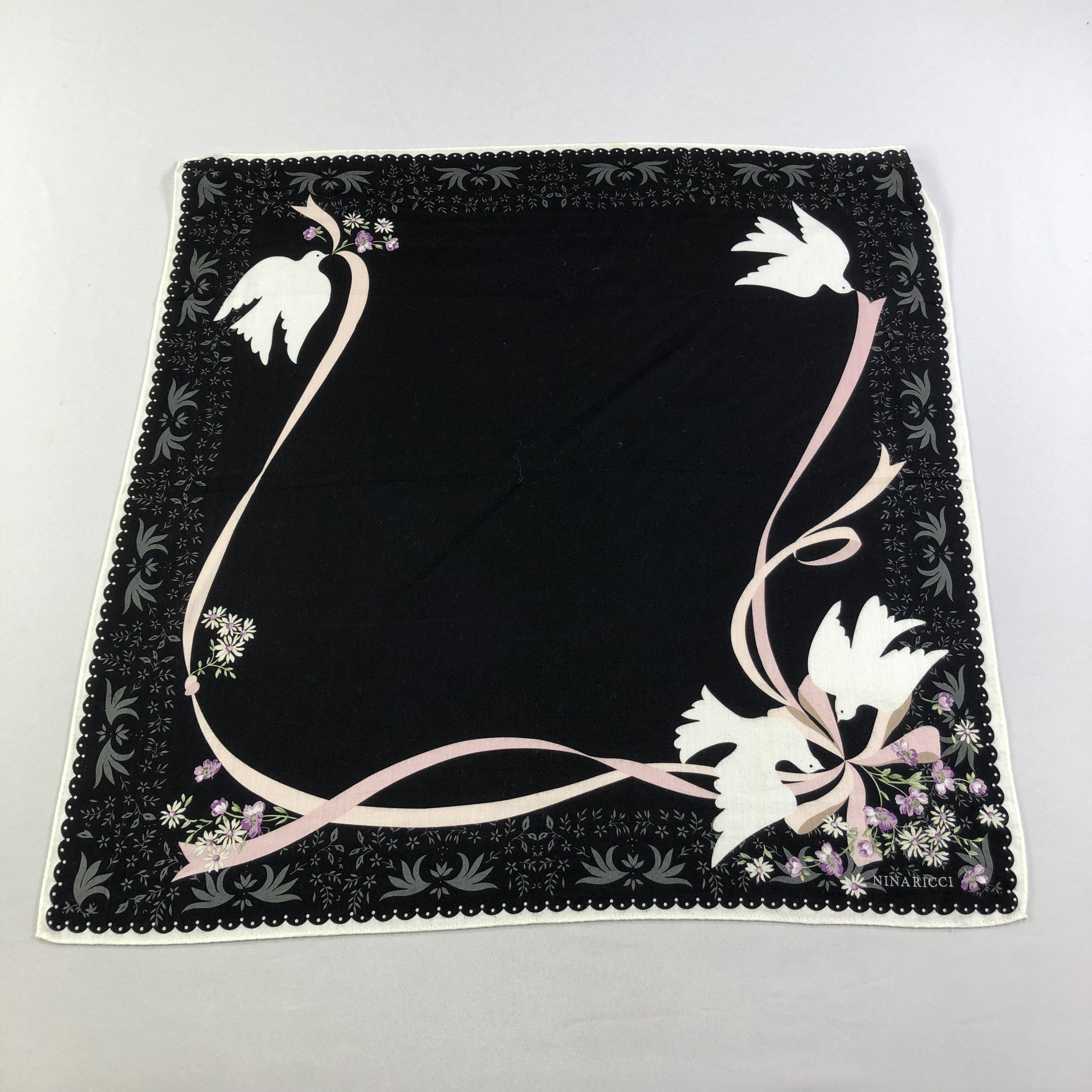 Nina Ricci Nina Ricci Handkerchief Neckerchief Bandana H1951 Size ONE SIZE - 2 Thumbnail