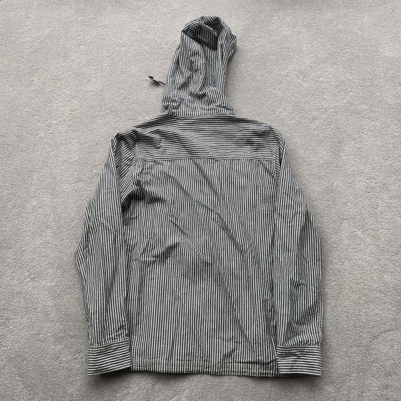 Edwin Edwin Japan Banana Fibre Striped Hooded Jacket Size US L / EU 52-54 / 3 - 5 Thumbnail