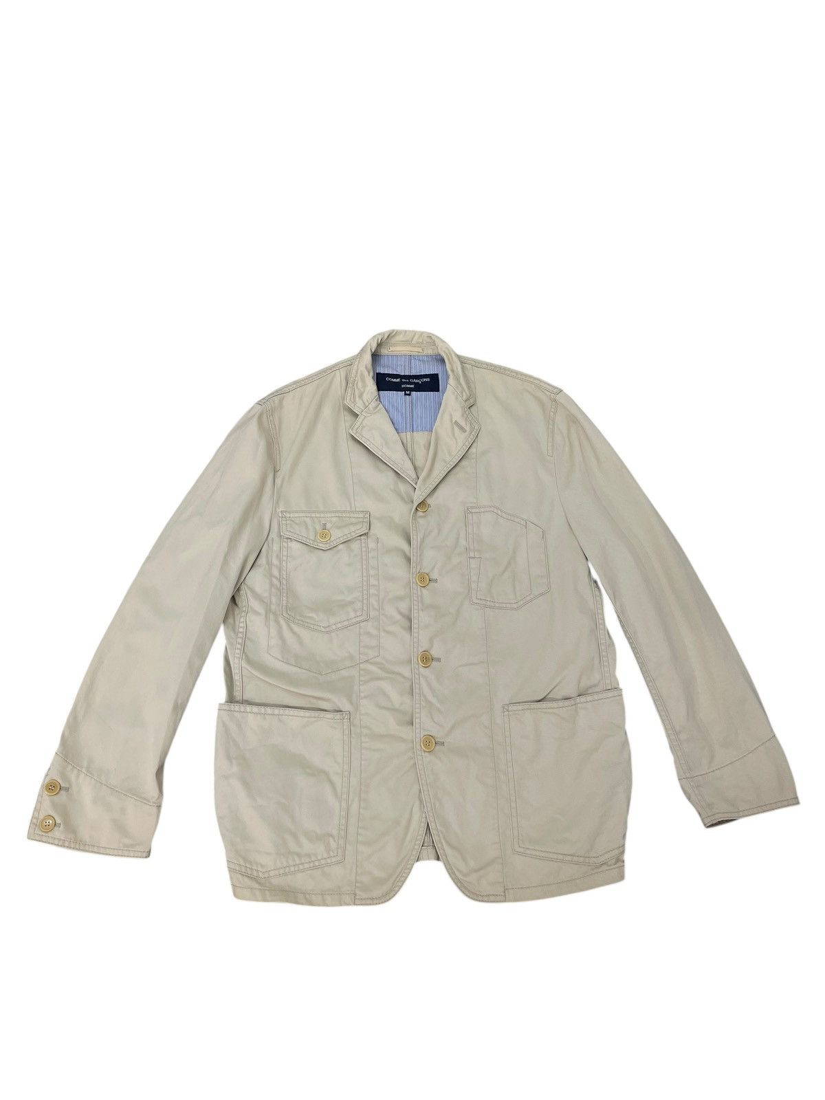Comme des Garcons Comme des Garcons Homme Chore Workwear Jacket 6🟩8 j Size US M / EU 48-50 / 2 - 1 Thumbnail