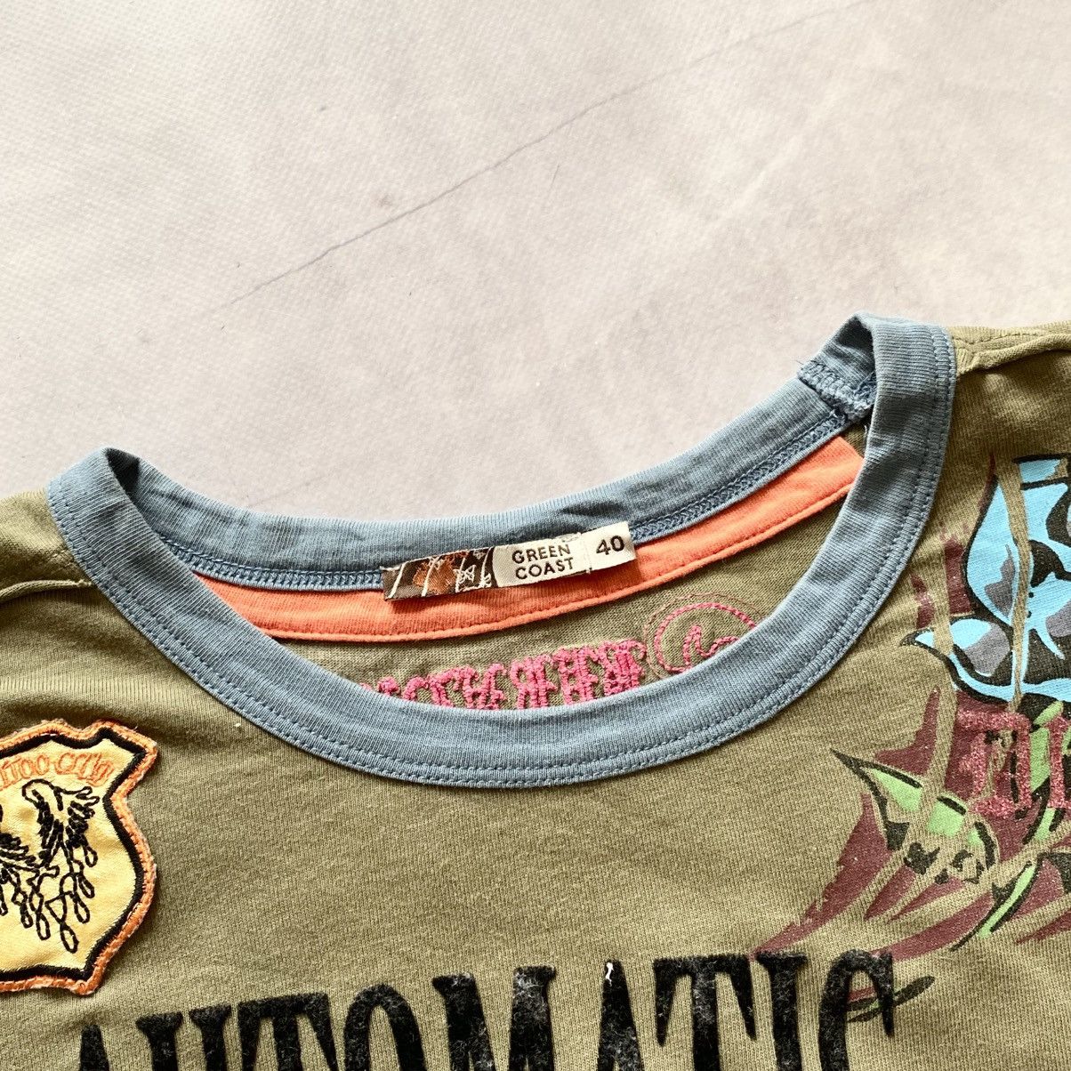 Hysteric Glamour Cute Supersonic Patchwork Hysteric Glamour Style T-Shirt Tee Size M / US 6-8 / IT 42-44 - 7 Thumbnail