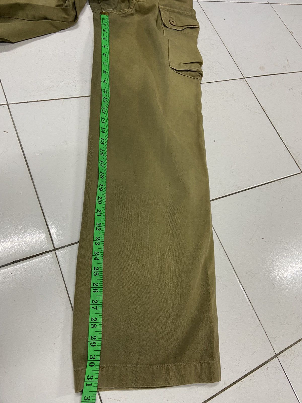 Vintage VINTAGE ARMY MONKEY POCKET CARGO PANTS Size US 28 / EU 44 - 13 Thumbnail