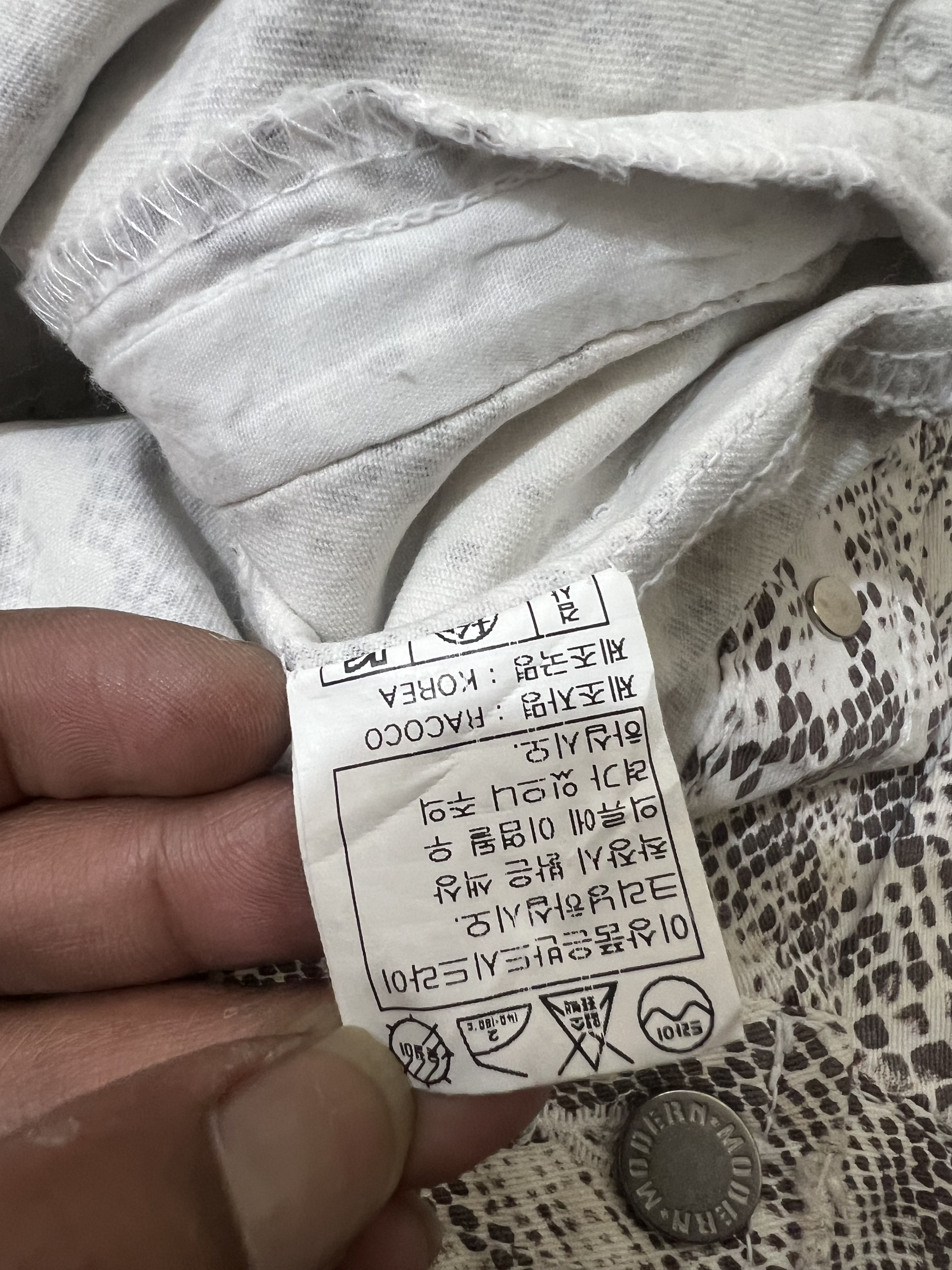Japanese Brand 2000s Maison Jpg Snake Work Trucker y2k Lgb Ifsix Size US M / EU 48-50 / 2 - 9 Thumbnail